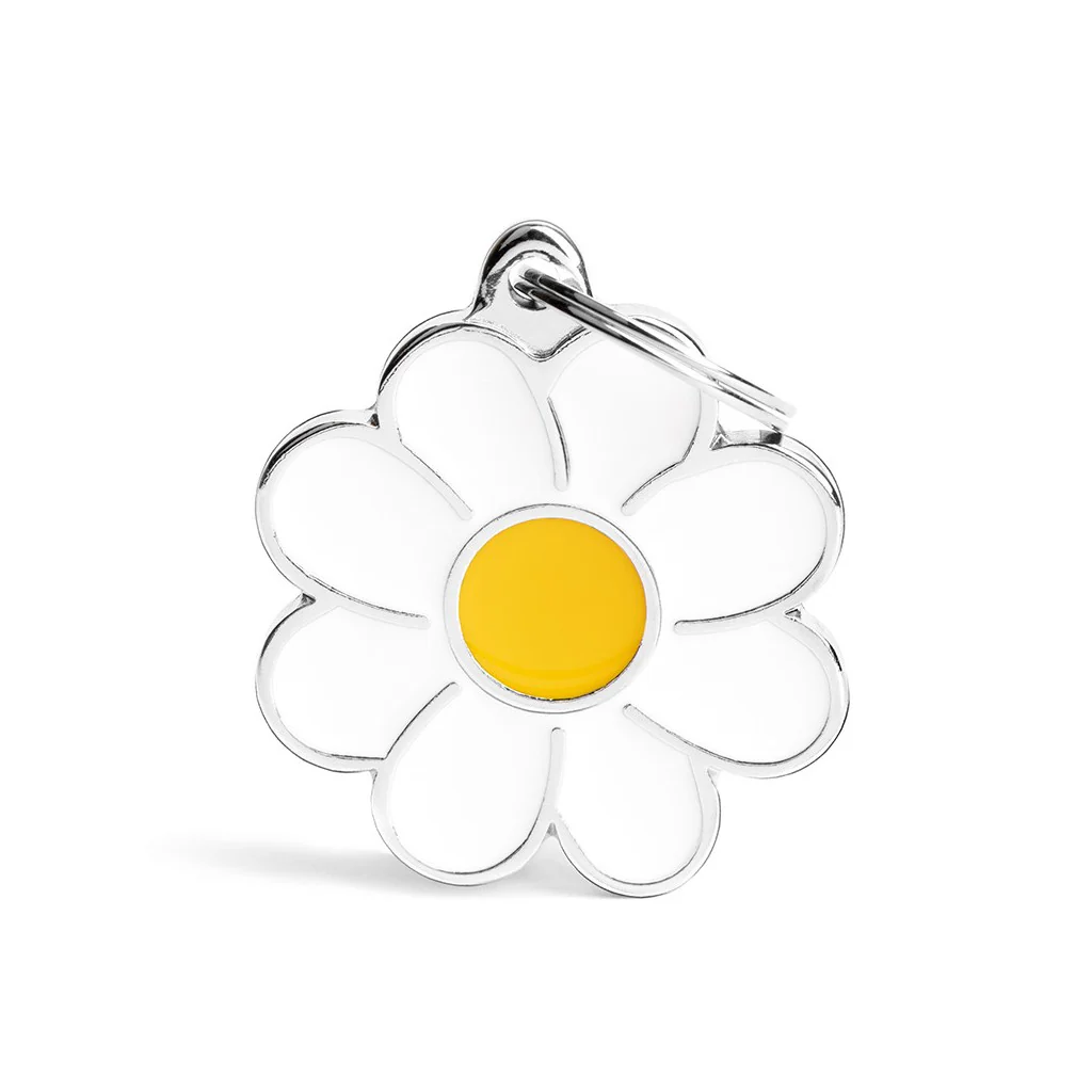 My Family ID Charms Big Daisy ID Tag - Image 1
