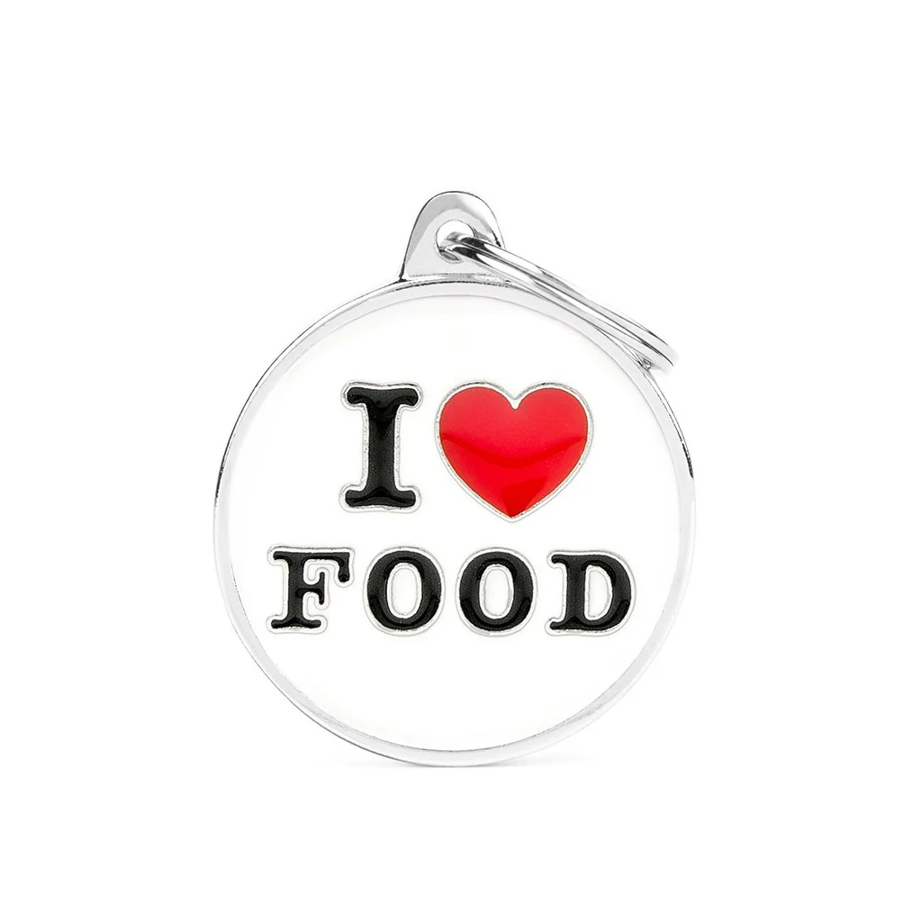 My Family ID I Love Food Tag - Image 1
