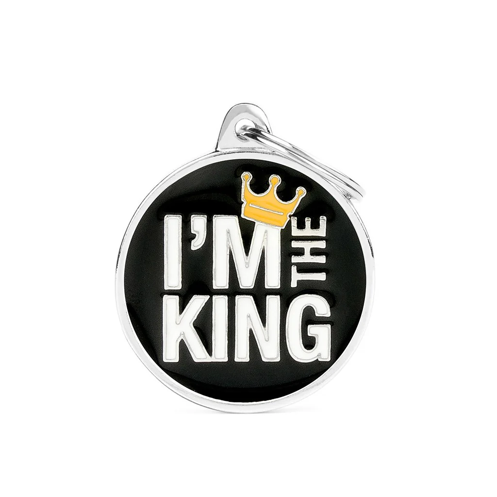 My Family ID Charms Big "I