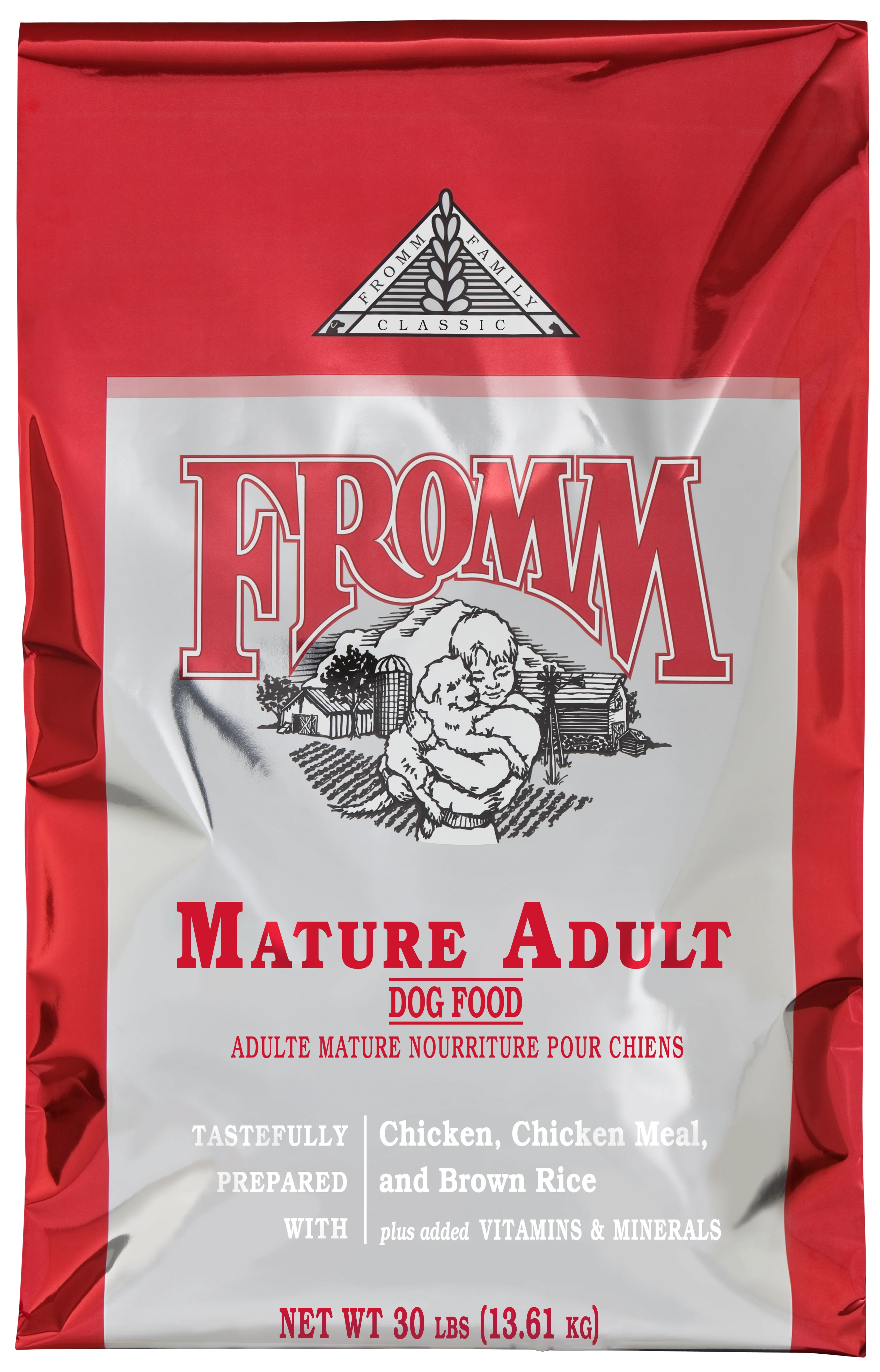 Fromm Family Classic Mature Adult Dog Food 30# - Image 1