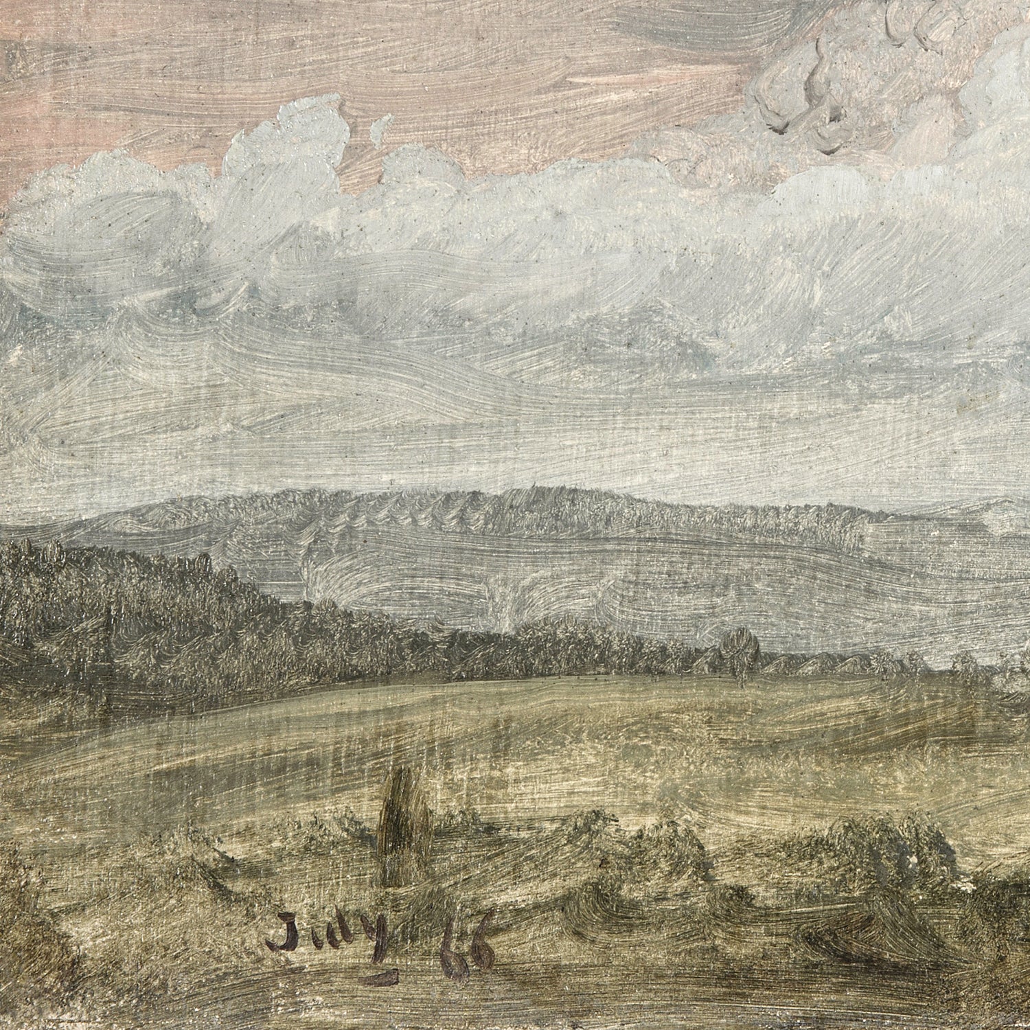 Hudson River School – Clouds, Hudson Valley C. 1870 - Image 3