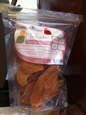 Canine Caviar Dried Sweet Potatoes Dog Treat 6oz - Image 1