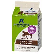 Answers Frozen Fermented Cow Milk Kefir Pint 16oz - Image 1