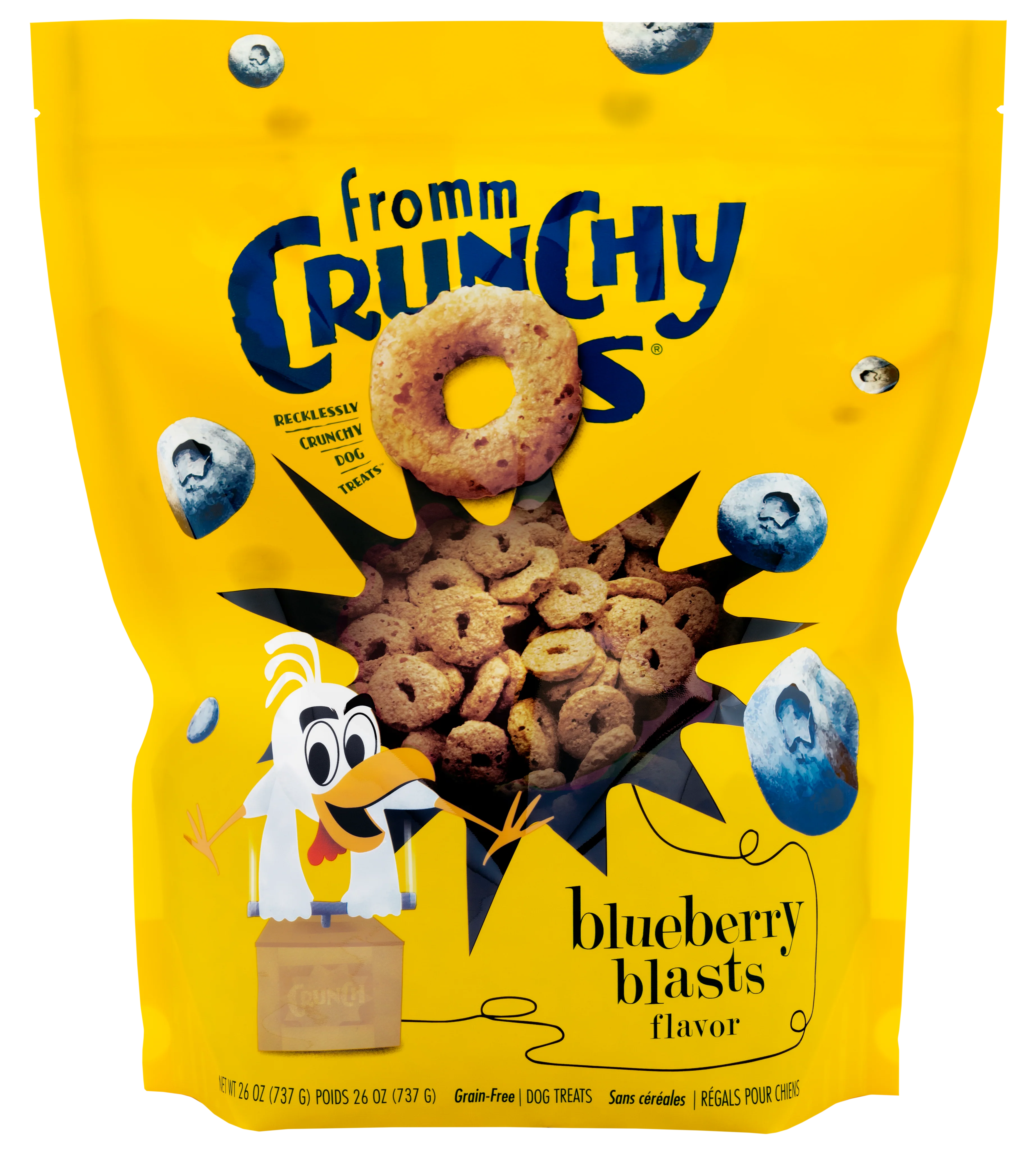 Fromm® Crunchy Os Blueberry Blasts Flavor Dog Treats 26 oz - Image 1