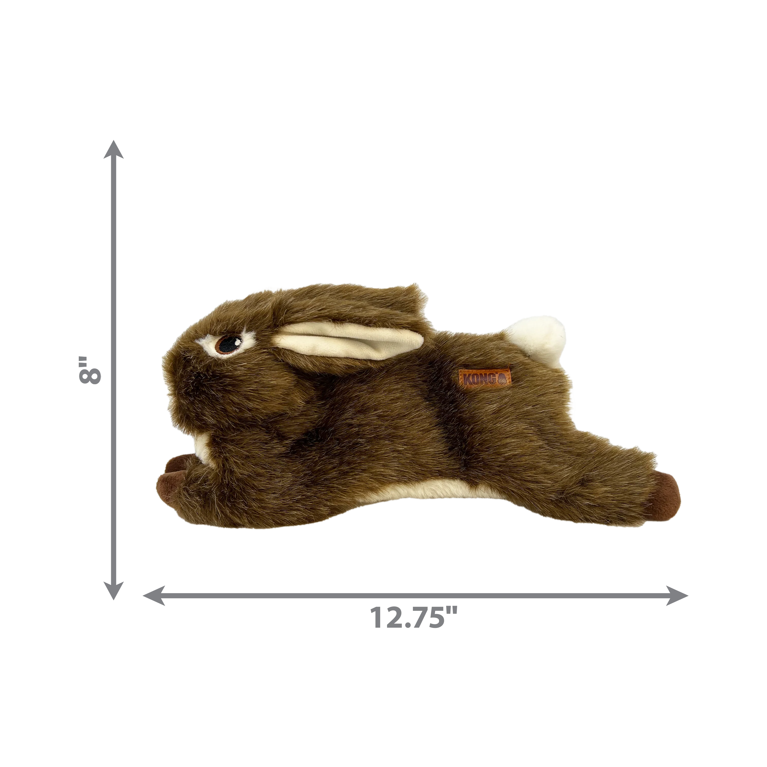 Kong Dog Toy Wild Low Stuff Rabbit Medium - Image 1
