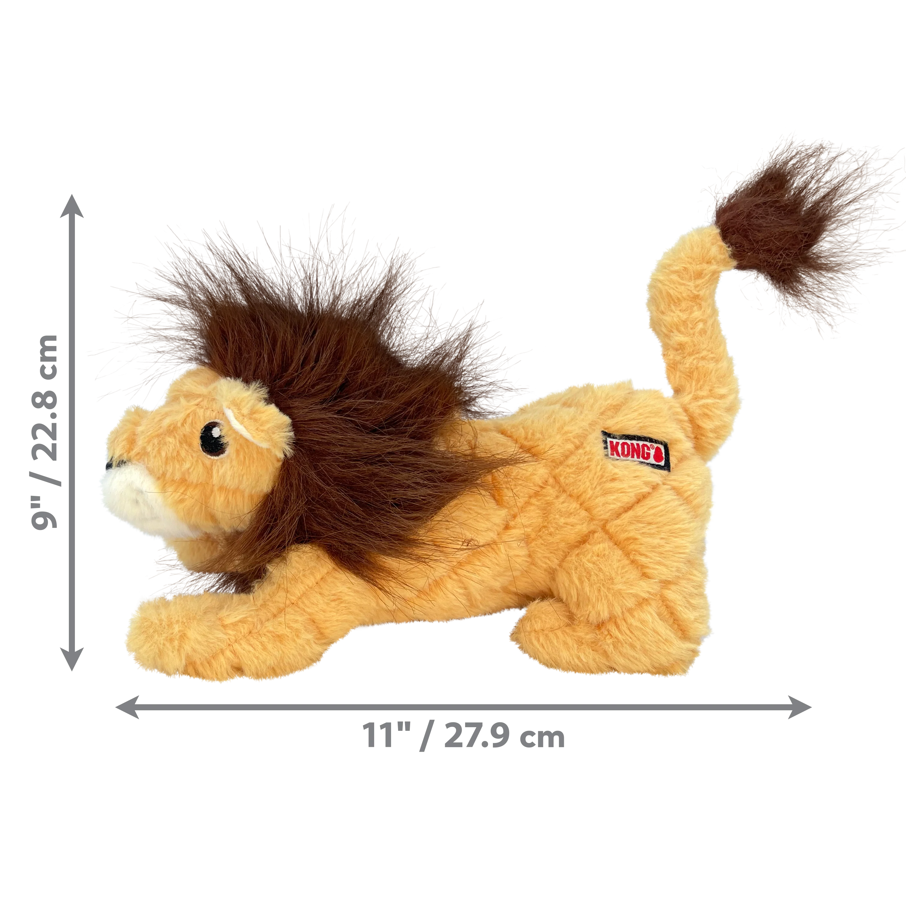Kong Dog Toy Scampers Lion Medium - Image 1
