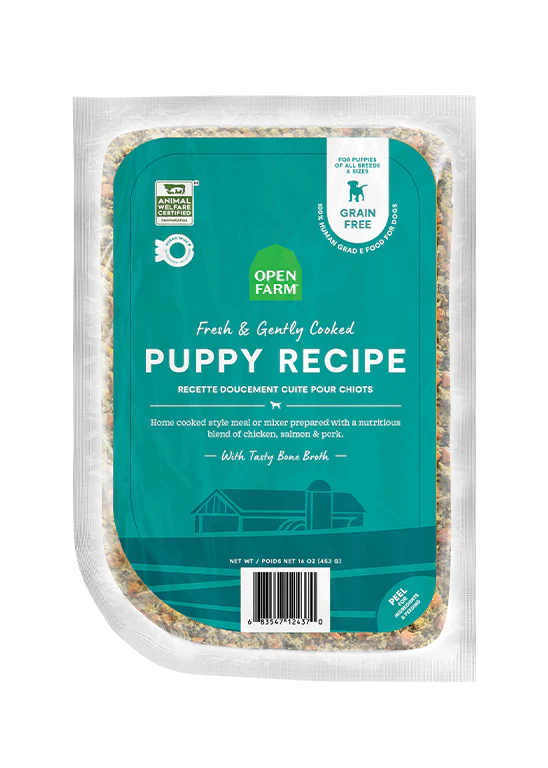 Open Farm Puppy Gently Cooked Recipe For Dogs 96oz Box