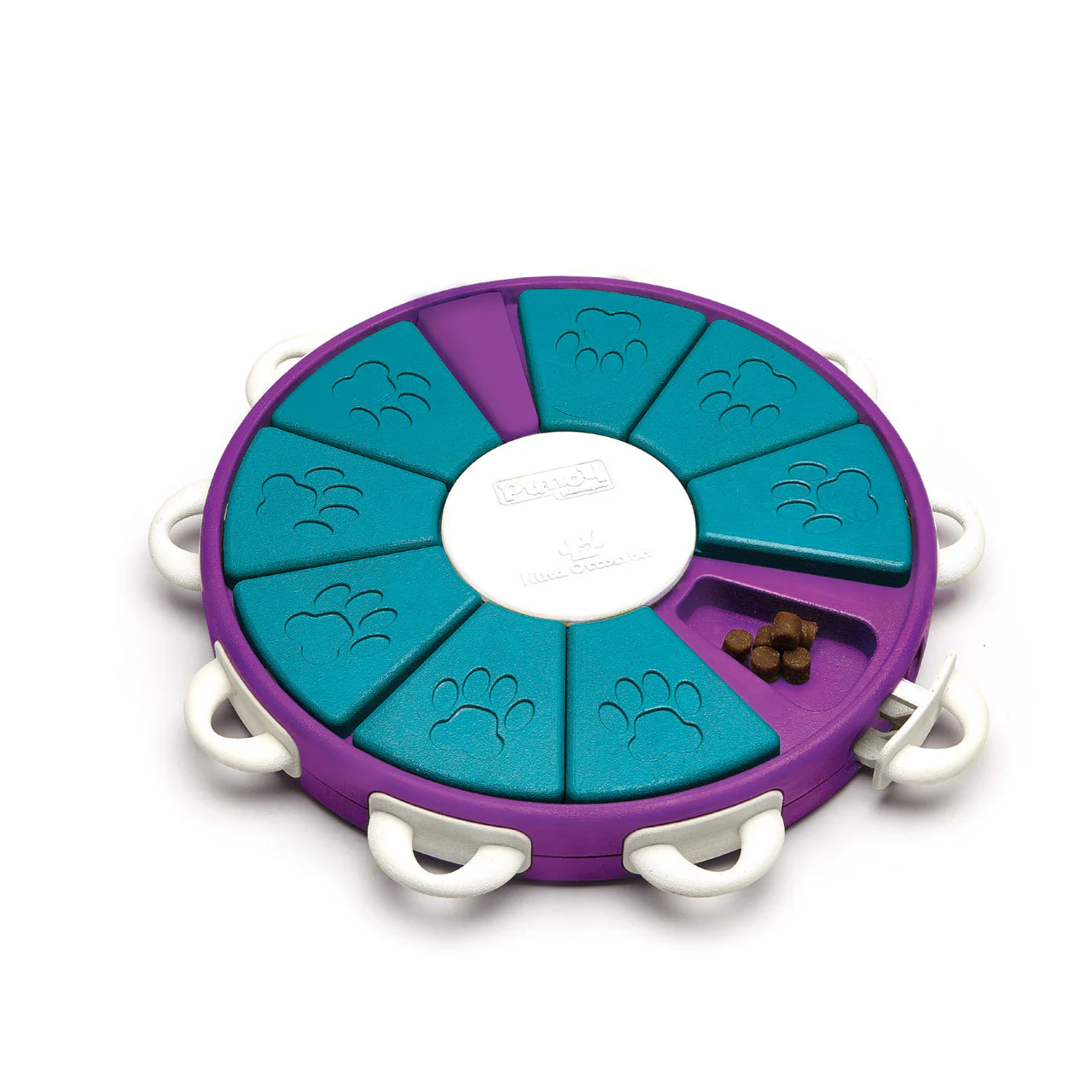 Outward Hound Nina Ottosson Dog Twister Interactive Treat Puzzle Dog Toy - Image 1