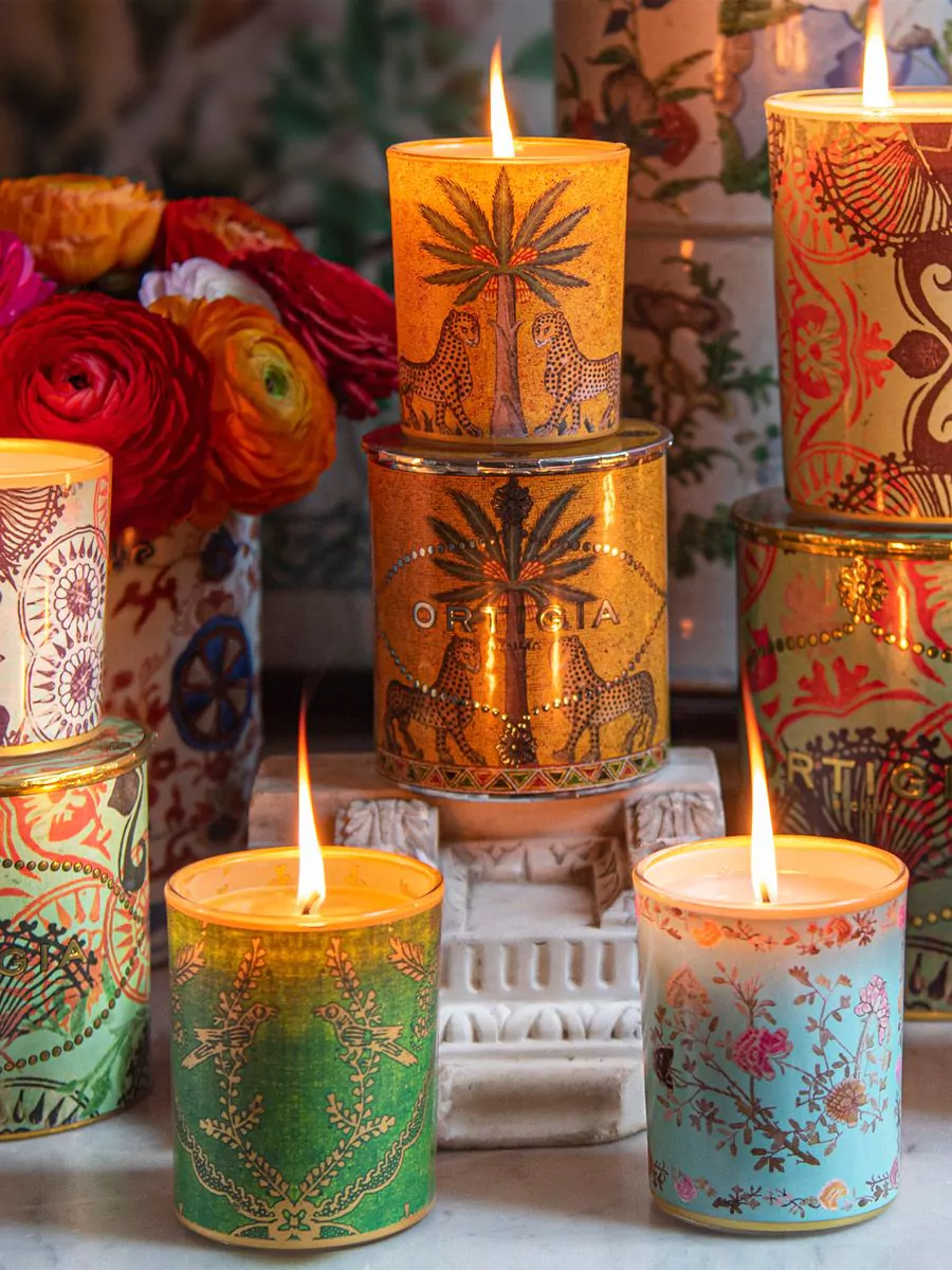 Melograno Decorated Candle - Image 2