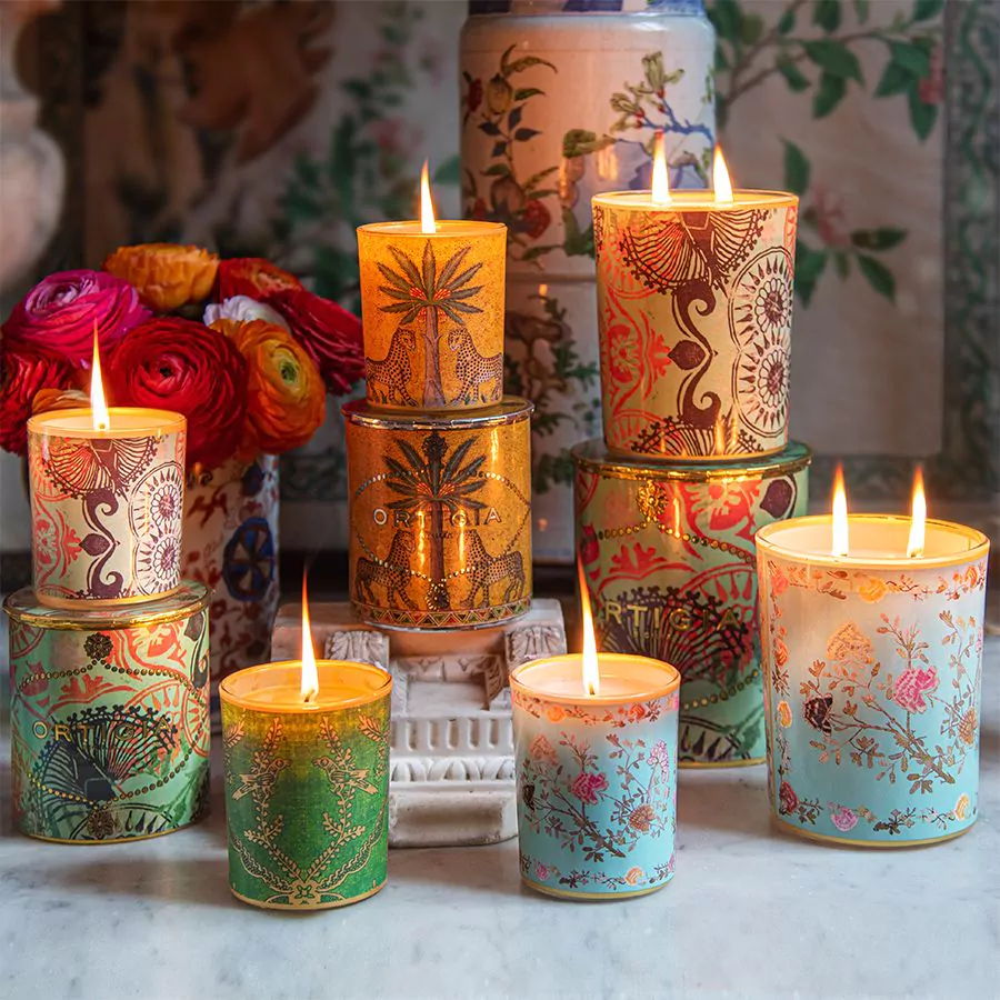 Florio Decorated Candle - Image 2