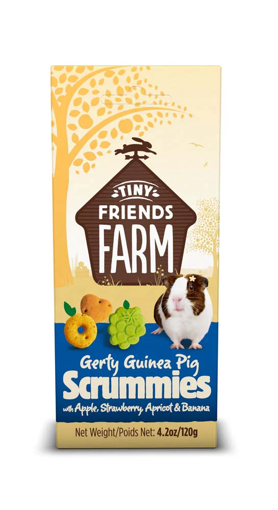 Tiny Friends Farm Gerty Guinea Pig Scrummies Treats 4.2 oz - Image 1