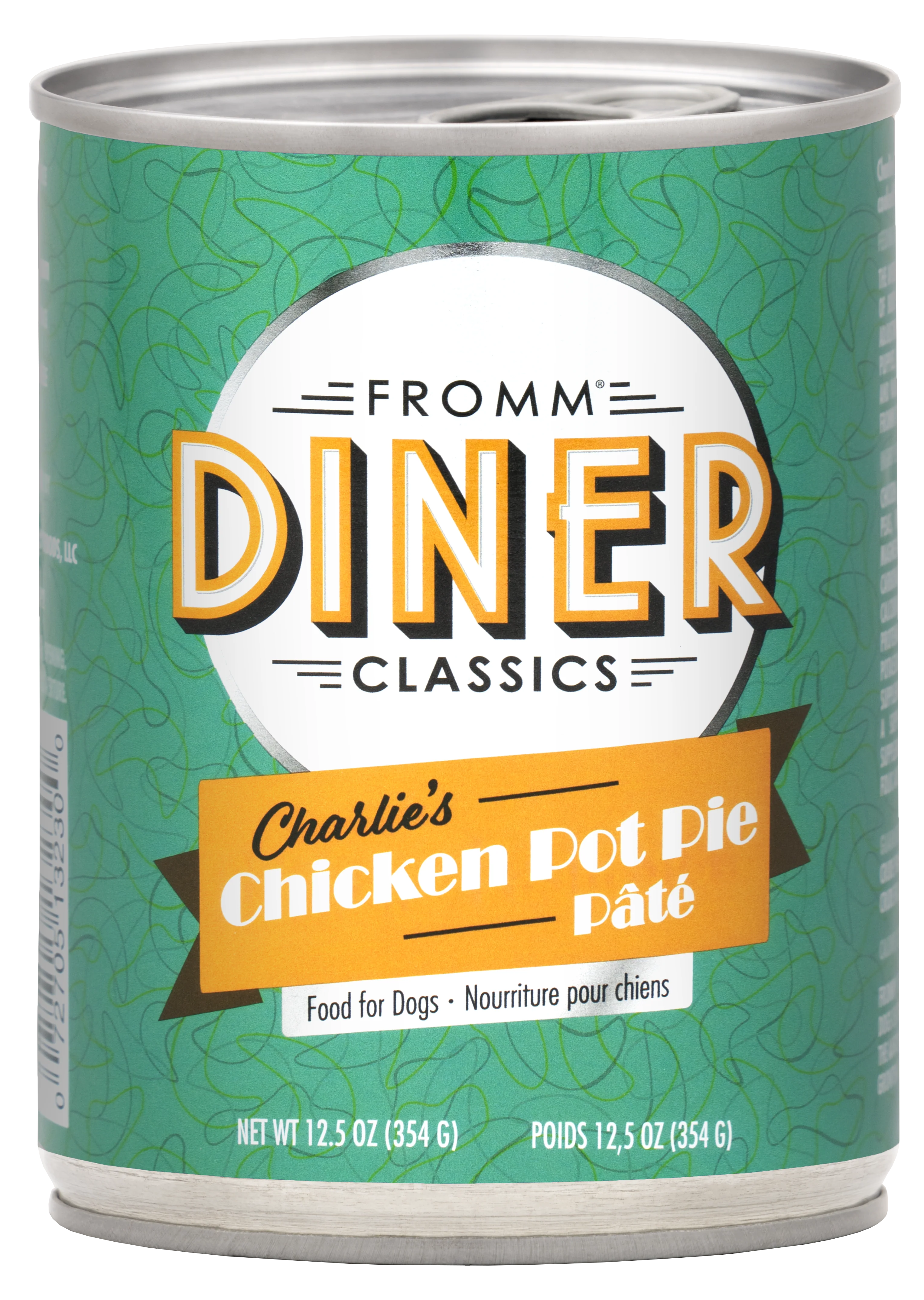 Fromm® Diner Classics Charlie’s Chicken Pot Pie Pâté Food for Dogs 12.5 oz - Image 1