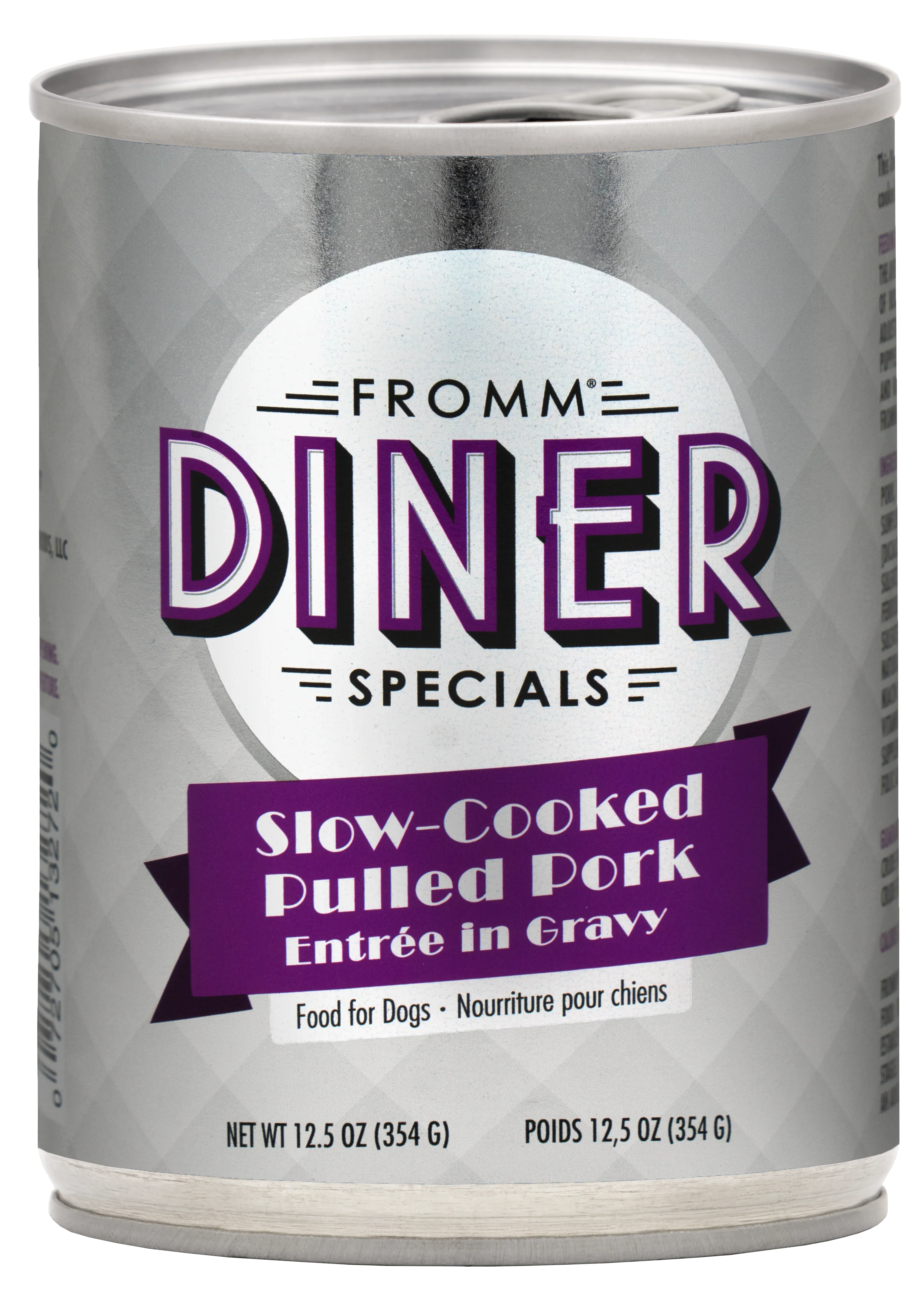 Fromm® Diner Specials Slow-Cooked Pulled Pork Entrée in Gravy Food for Dogs 12.5 oz - Image 1