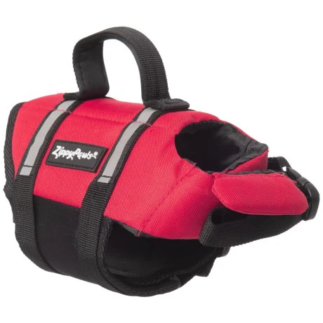 ZippyPaws Adventure Life Jacket, Red, Extra Extra Small - Image 1