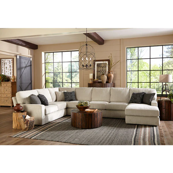 M25W/M25CR/M25AC/M25AC/M25LL Best Home Furnishings Dovely Sectional - Eggshell OTF - Image 1