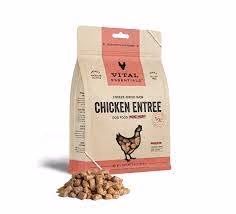 Vital Essentials Entree Chicken Mini Nibs Grain-Free Freeze-Dried Dog Food25oz - Image 1