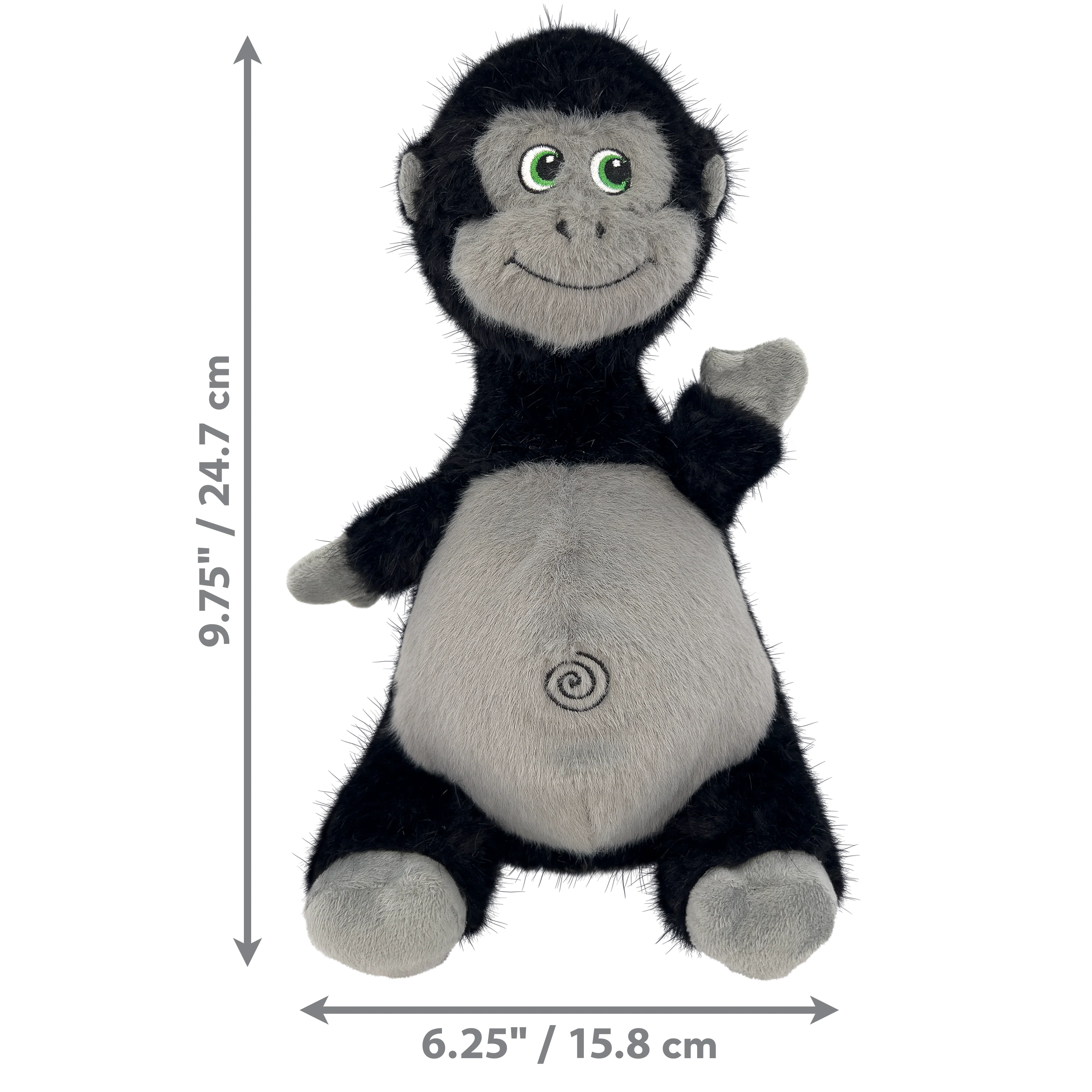 Kong Dog Toy Knots Belly Gorilla - Image 1