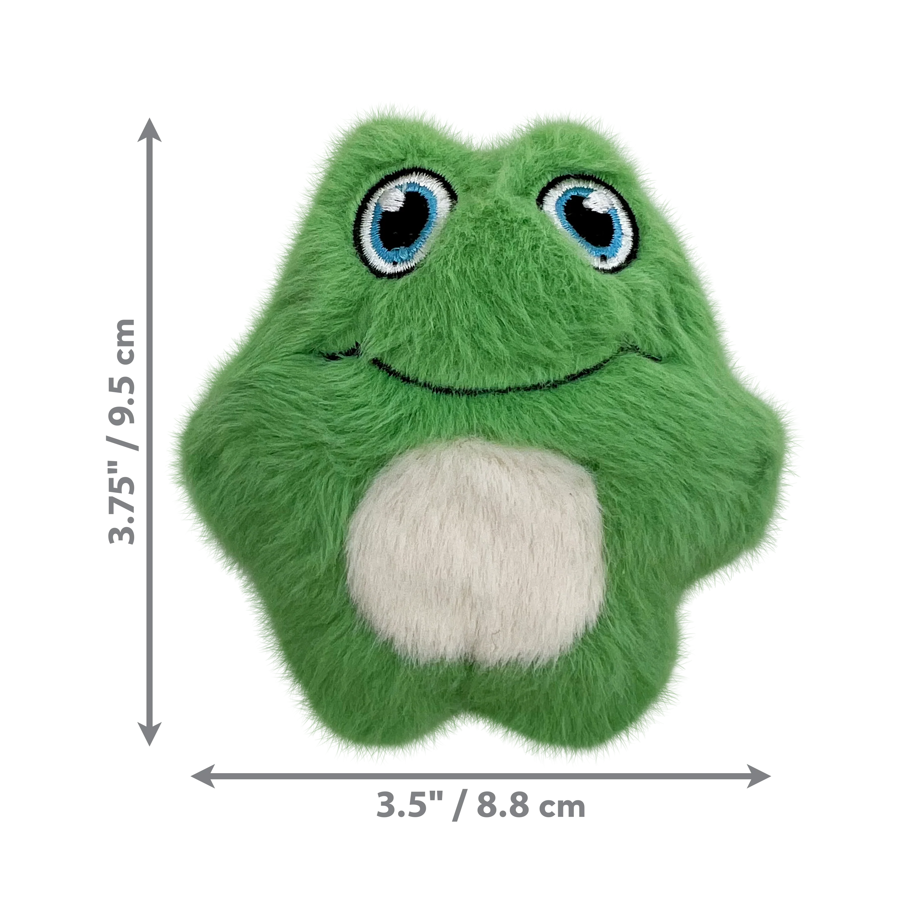 Kong Dog Toy Snuzzles Mini Frog eXtra Small - Image 1