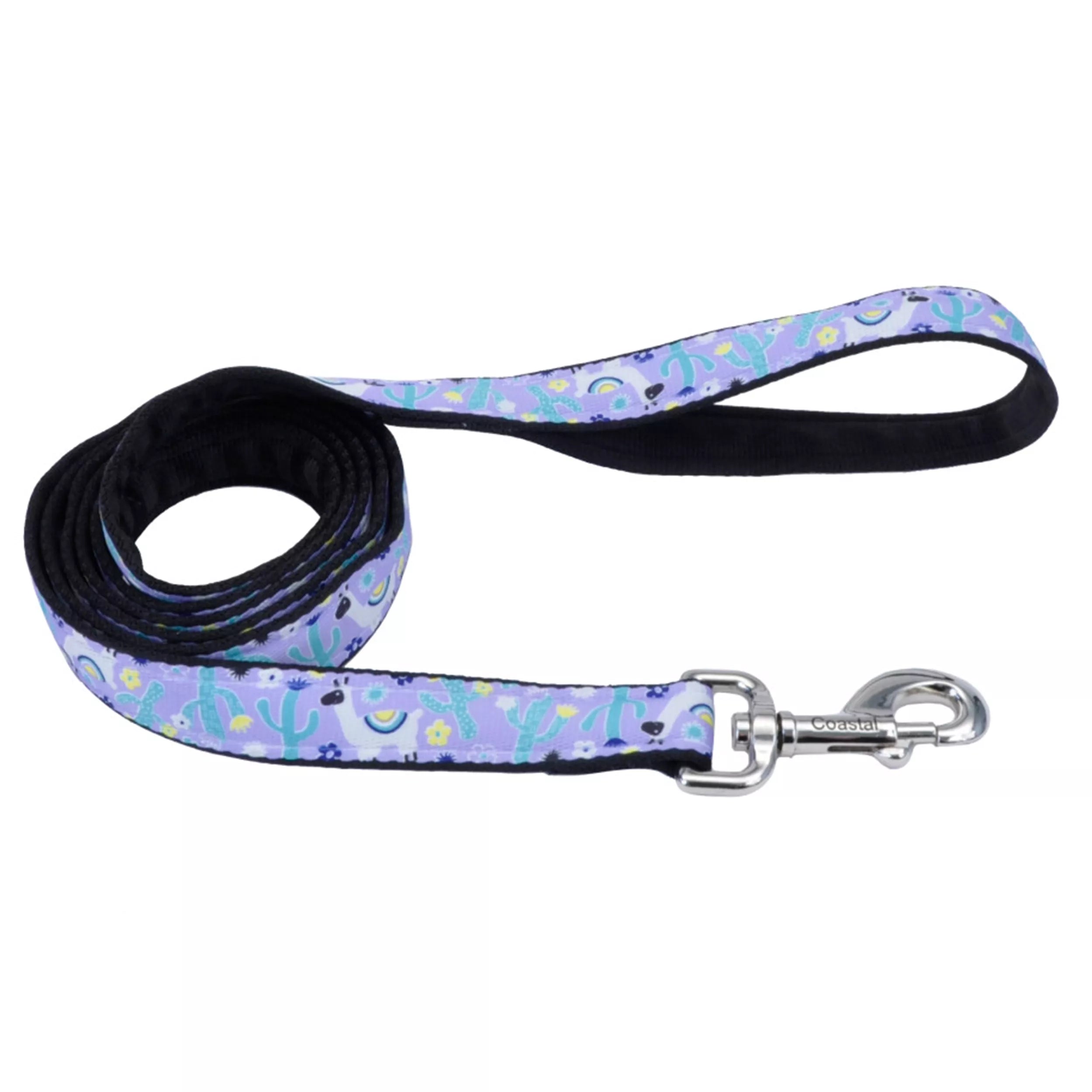 Coastal Exclusive Styles 6ft Long 1in Dog Leash Llamas - Image 1