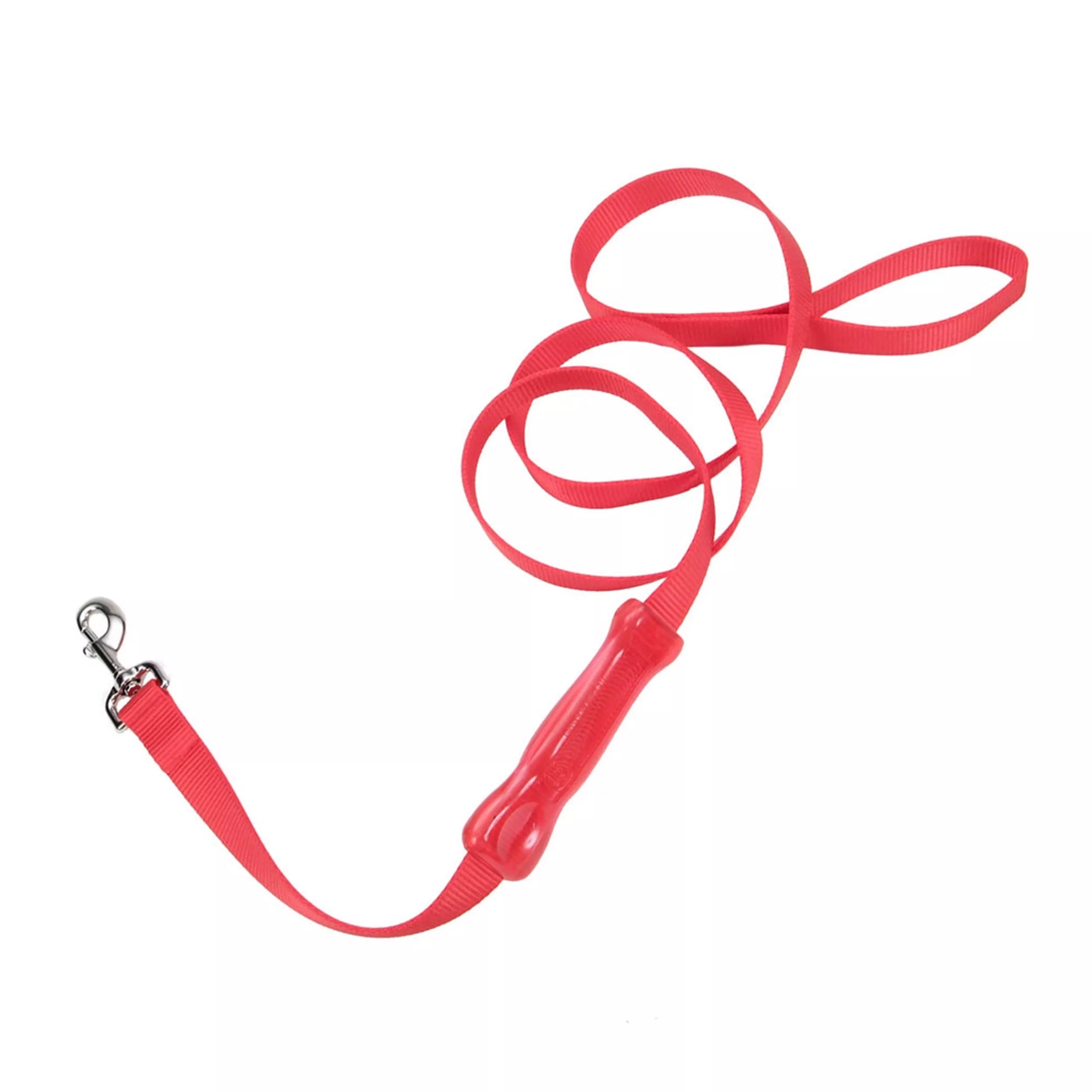 Coastal Insta Grip 6ft Long 1in Control Handle Dog Leash Red - Image 1