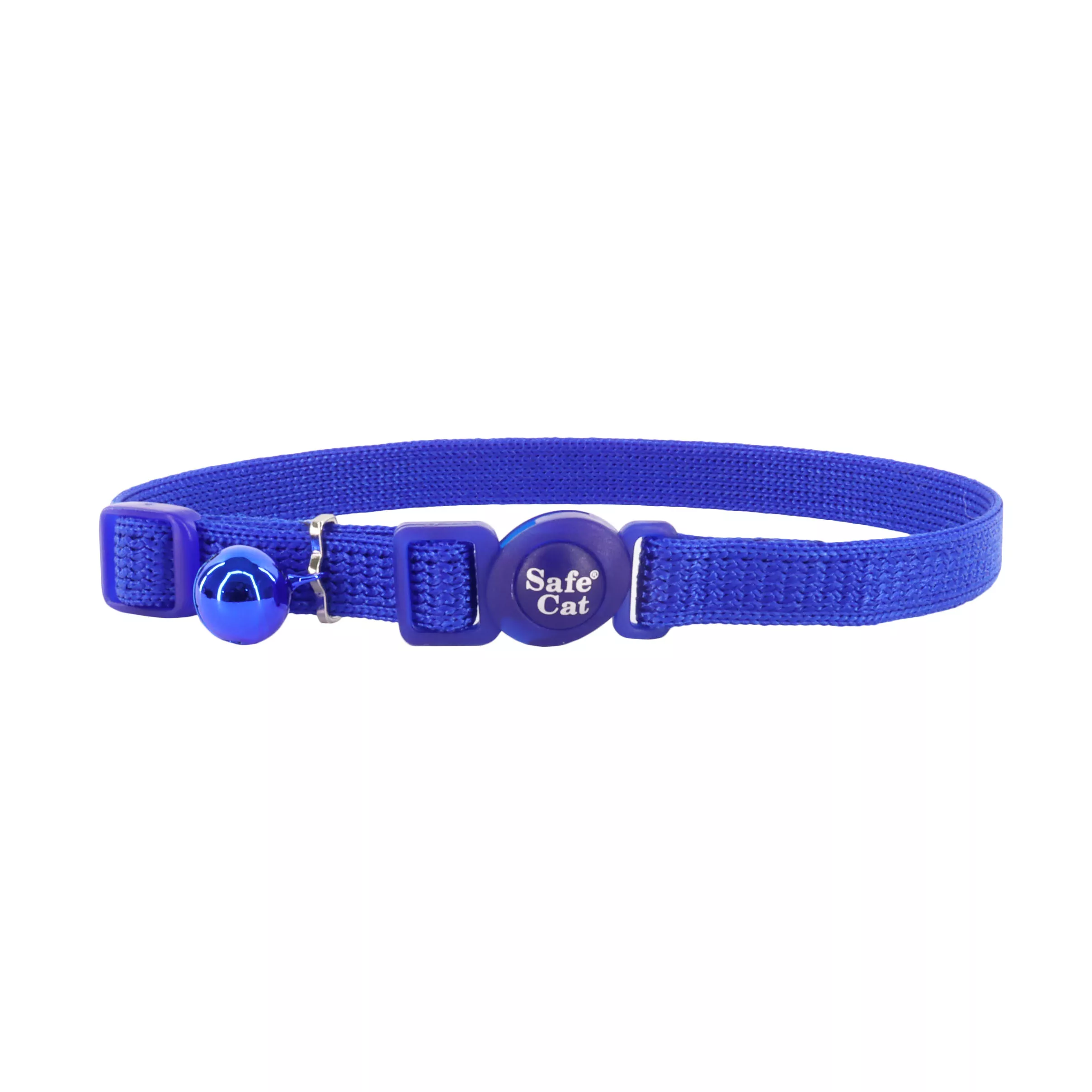 Coastal Safe Cat 3/8in Wide 8-12in Breakaway Collar Blue - Image 1