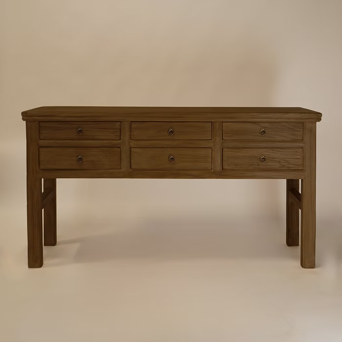 River Reclaimed Wood Console - Image 2