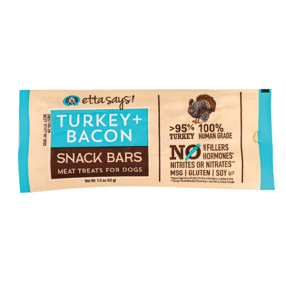 Etta Says Turkey and Bacon Snack Bar 1.5oz - Image 1