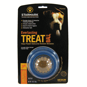 Starmark Everlasting Treat Ball Chicken Medium - Image 1