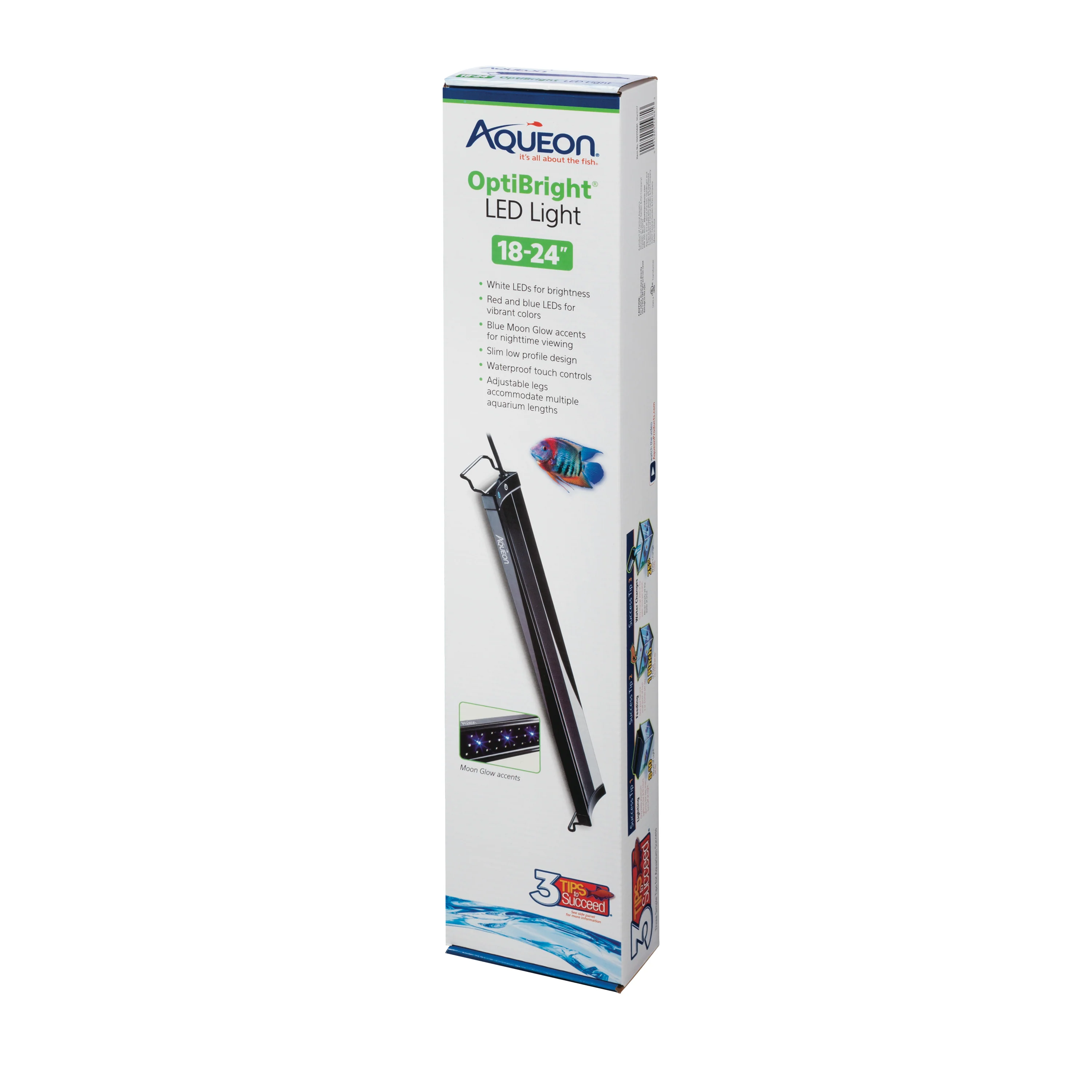 Aqueon LED OptiBright Light Fixture 18-24 Inches - Image 1