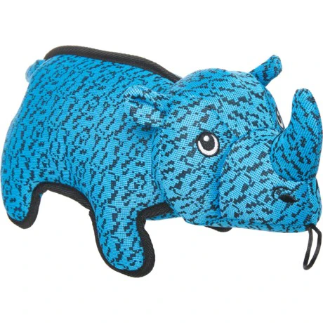 Farmhouse Rhino Dog Toy - 13? - BLUE ( ) - Image 1
