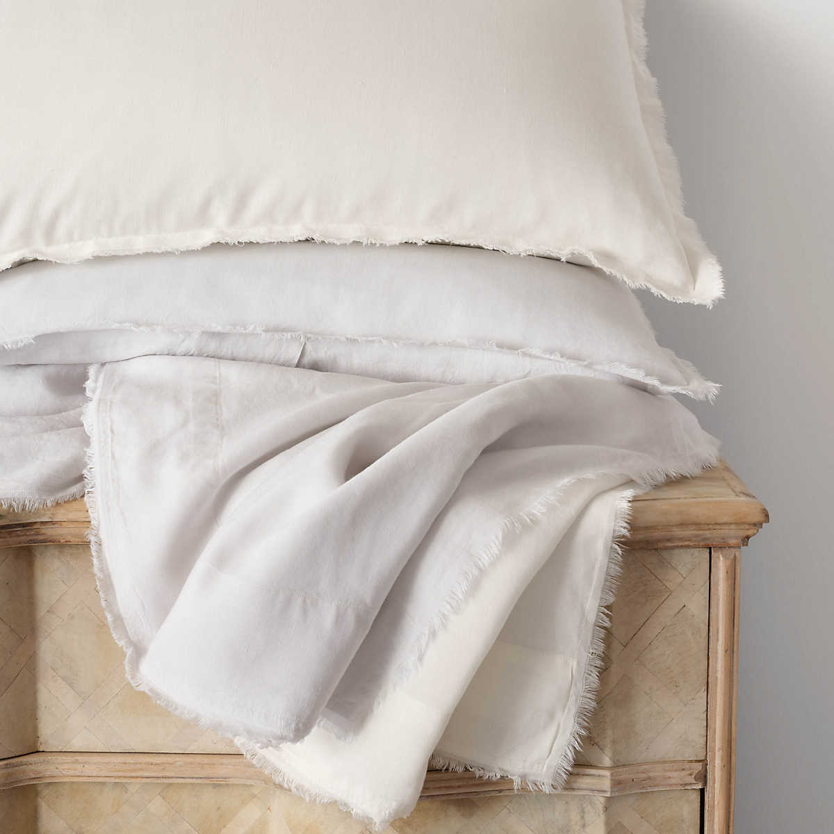 Whisper Duvet Cover, Dove White - Image 2