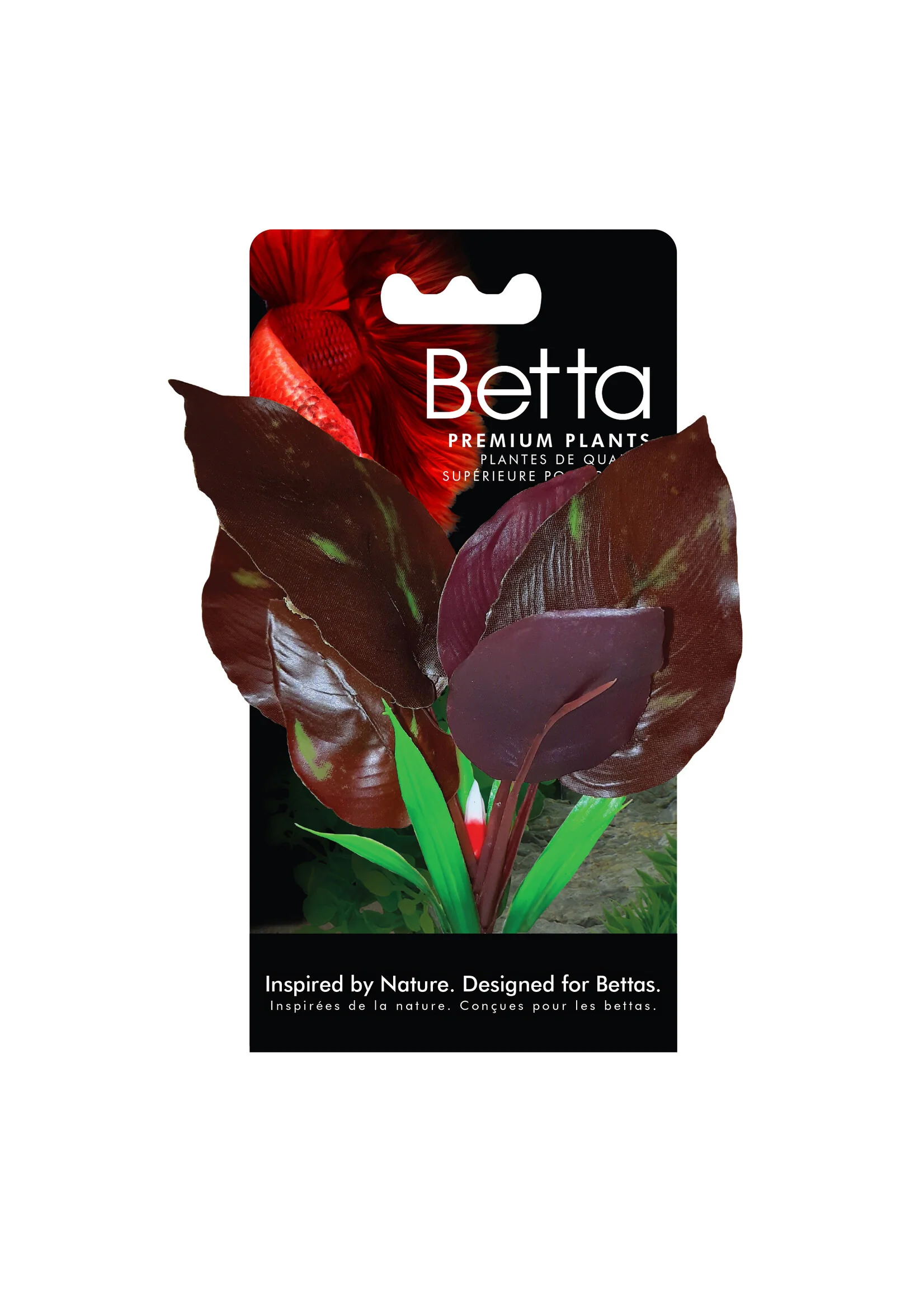 Fluval Betta Red Lizard Plant 6 in - Image 1