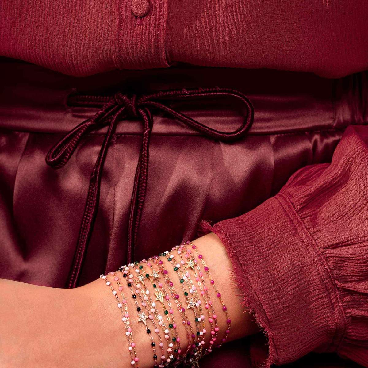 gigiCLOZEAU Classic Bracelet - Baby Pink - Image 3