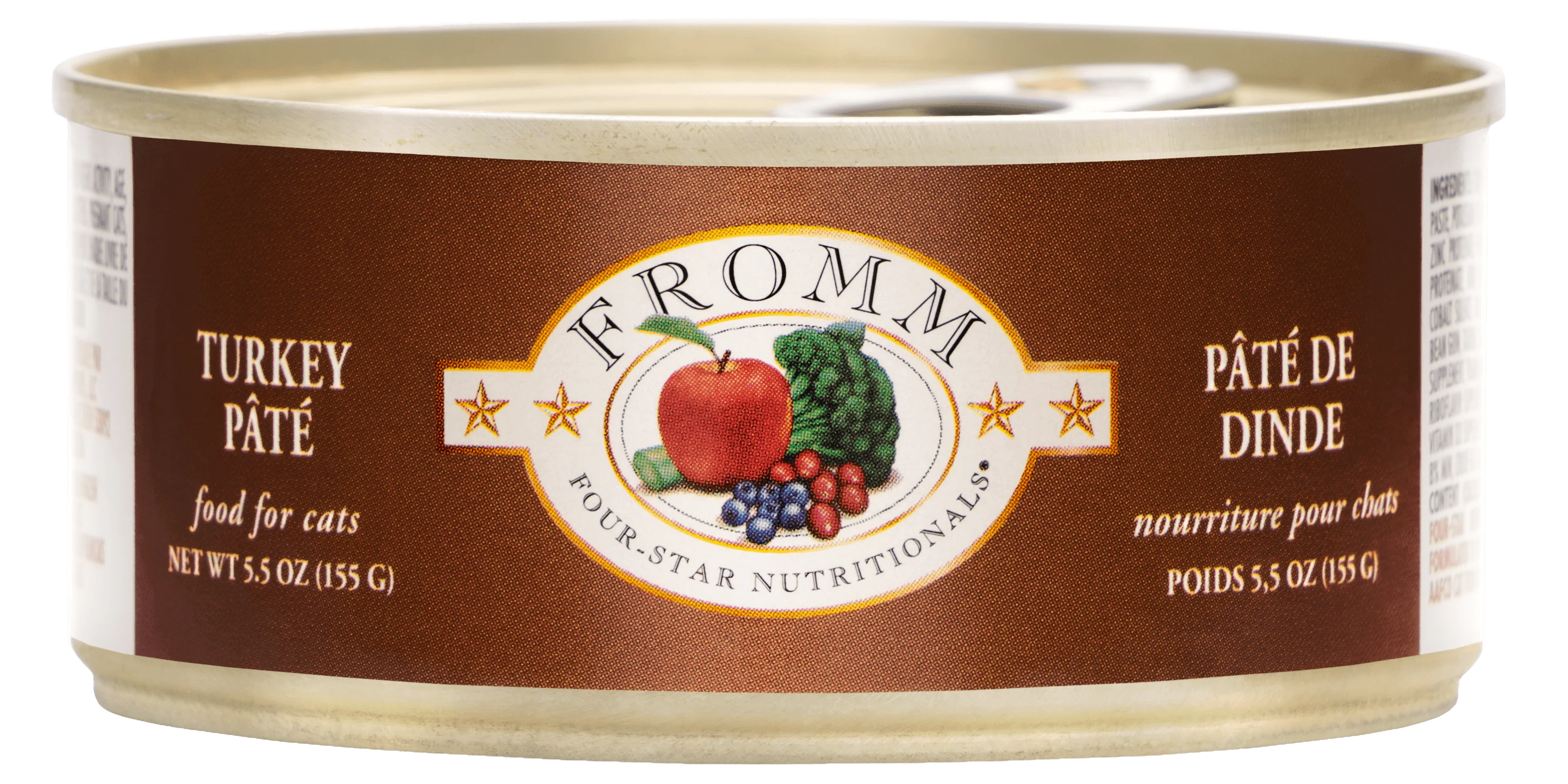 Fromm Four-Star Nutritionals® Turkey Pâté Food for Cats 5.5 oz - Image 1