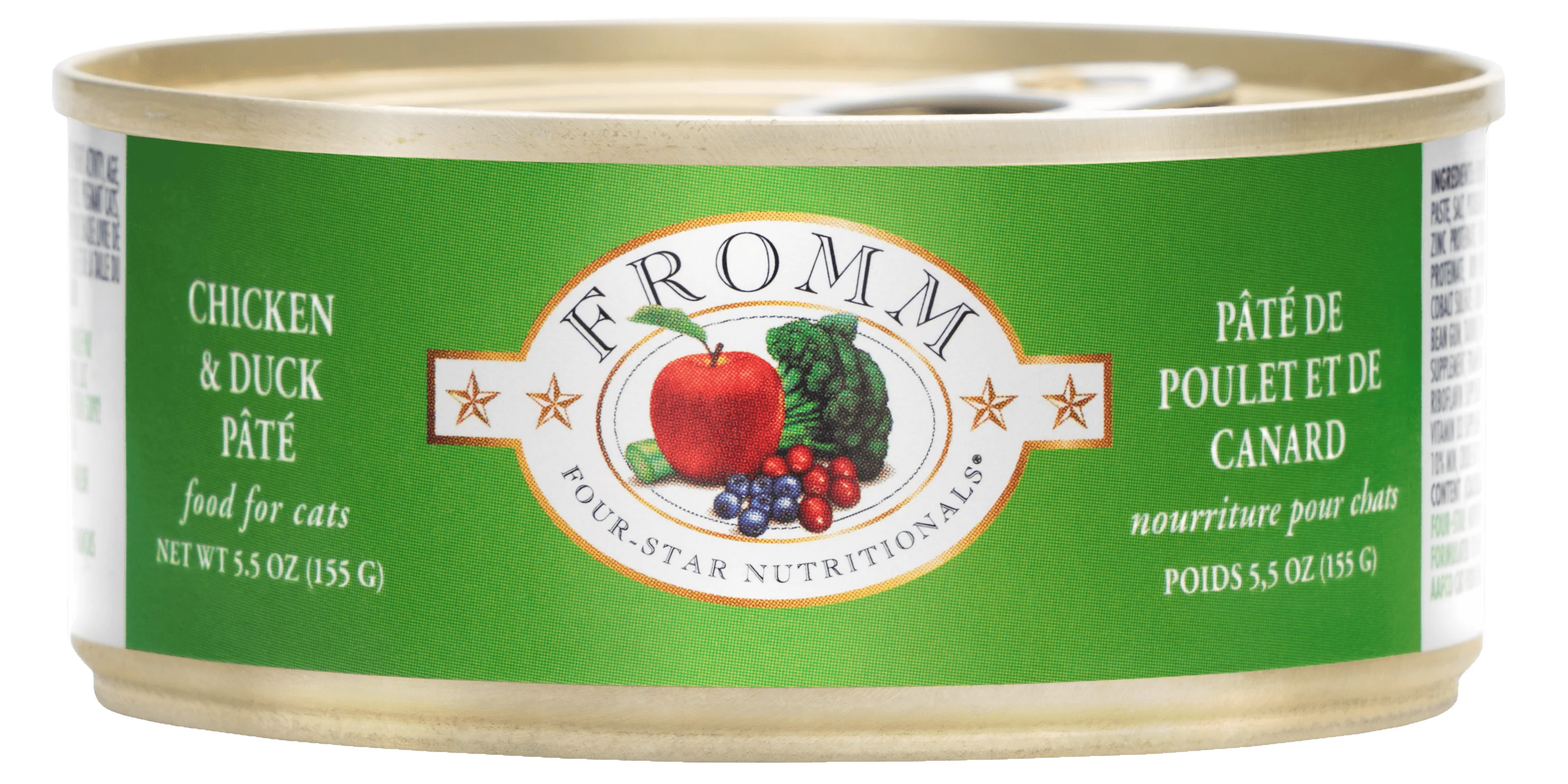 Fromm Four-Star Nutritionals® Chicken & Duck Pâté Food for Cats 5.5 oz - Image 1