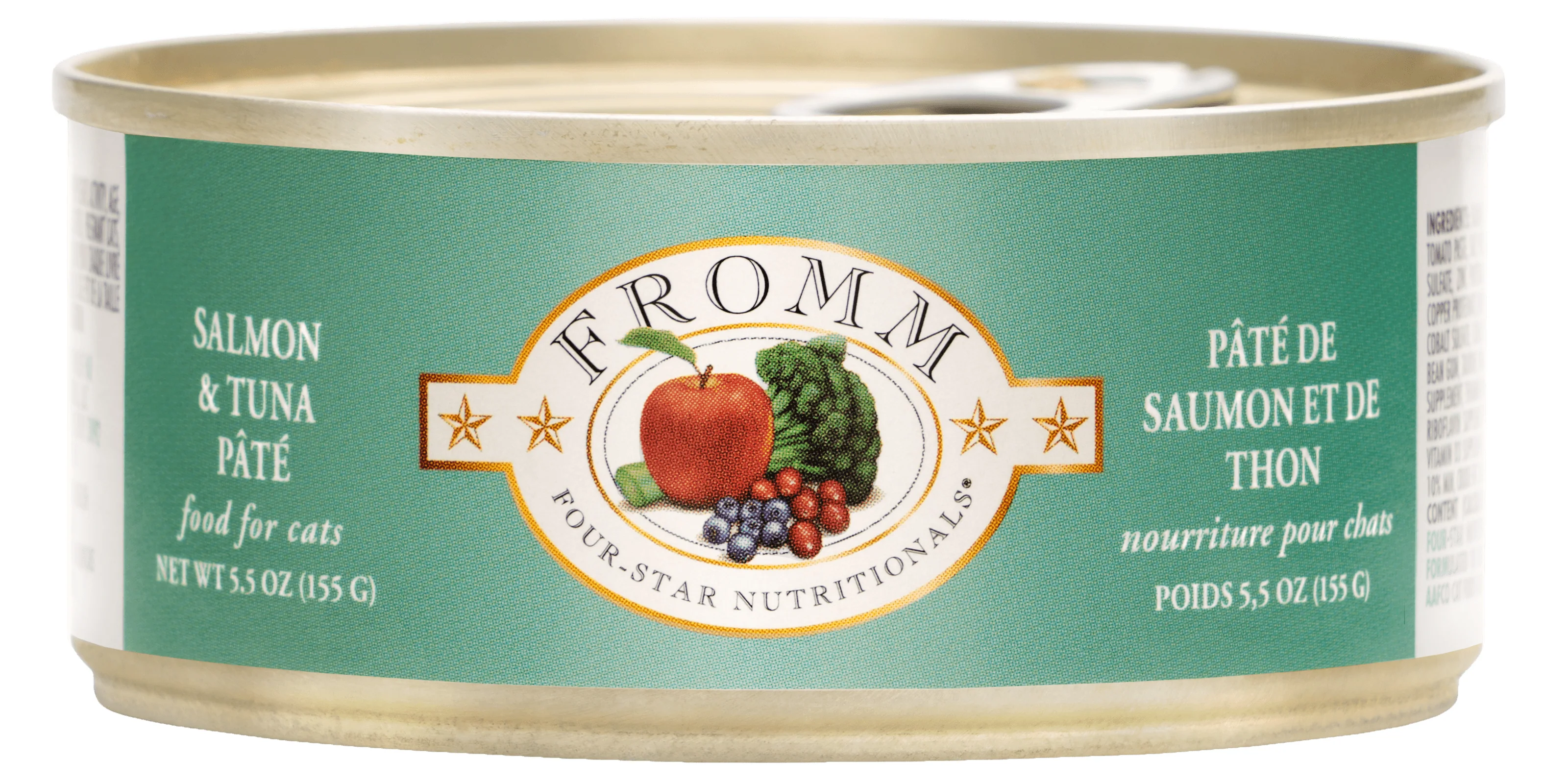 Fromm Four-Star Nutritionals®  Salmon & Tuna Pâté Food for Cats  5.5 oz - Image 1