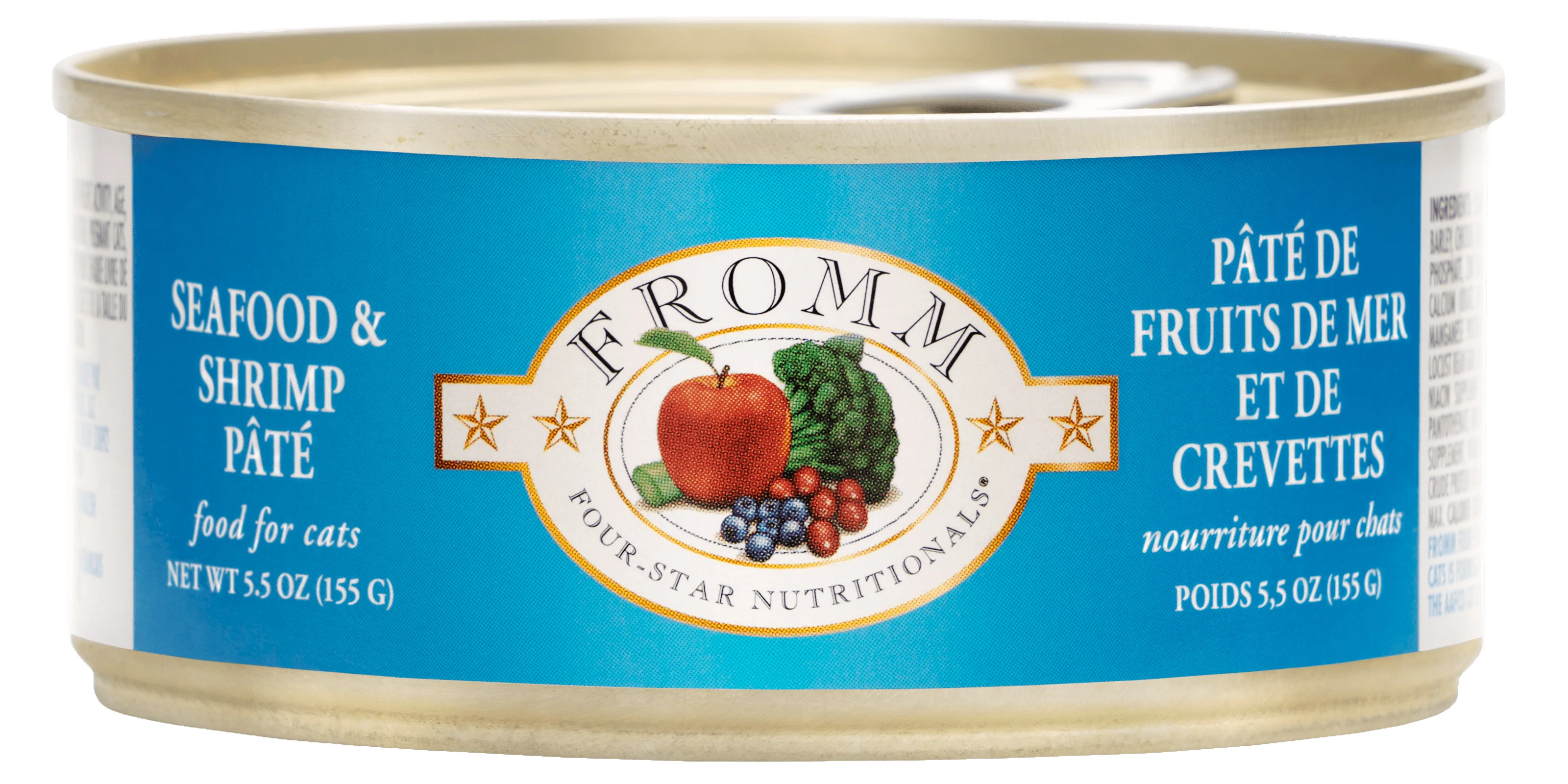 Fromm Four-Star Nutritionals® Seafood & Shrimp Pâté Food for Cats 5.5 oz - Image 1