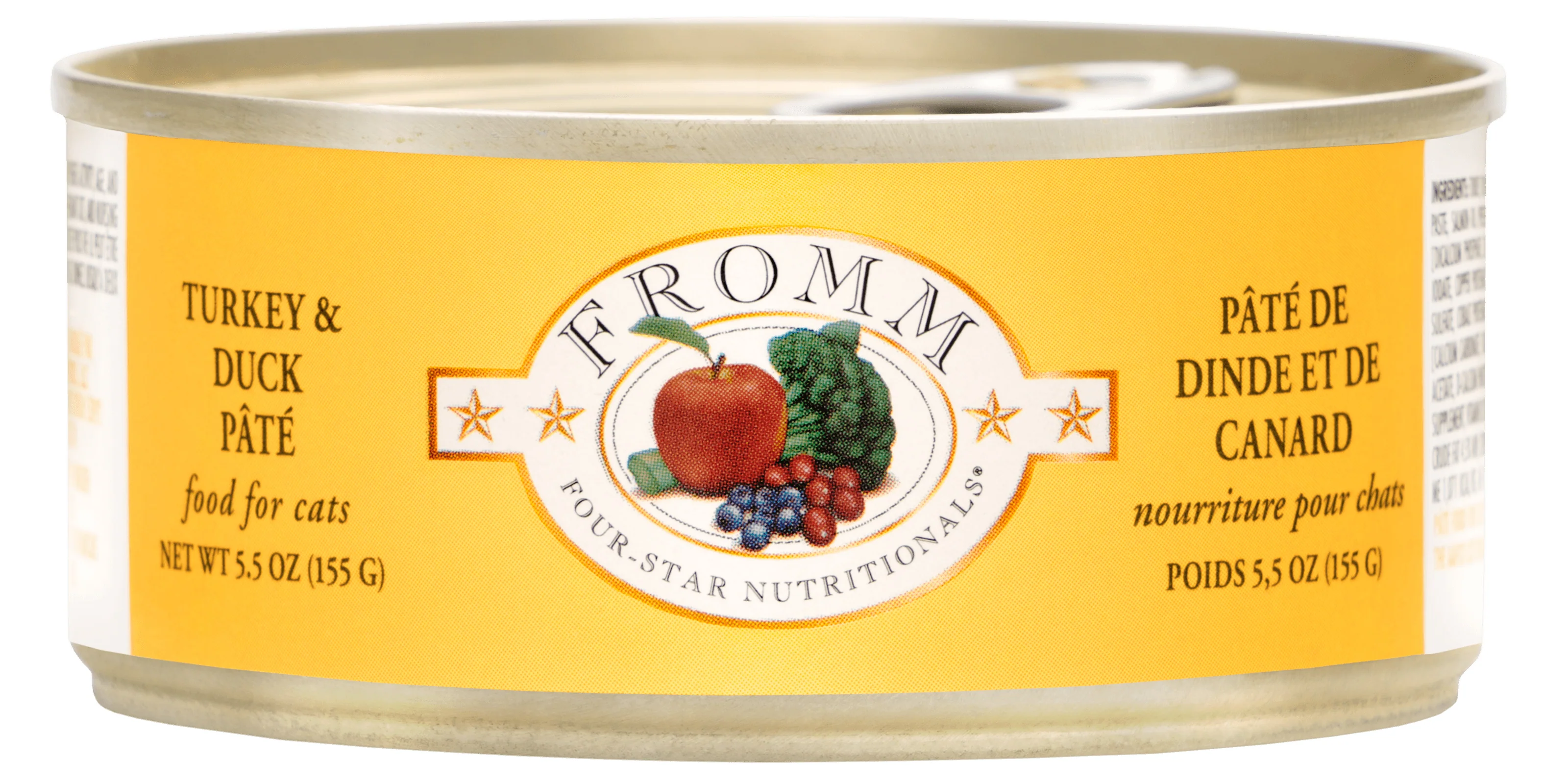 Fromm Four-Star Nutritionals Turkey & Duck Pâté Food for Cats 5.5 oz - Image 1