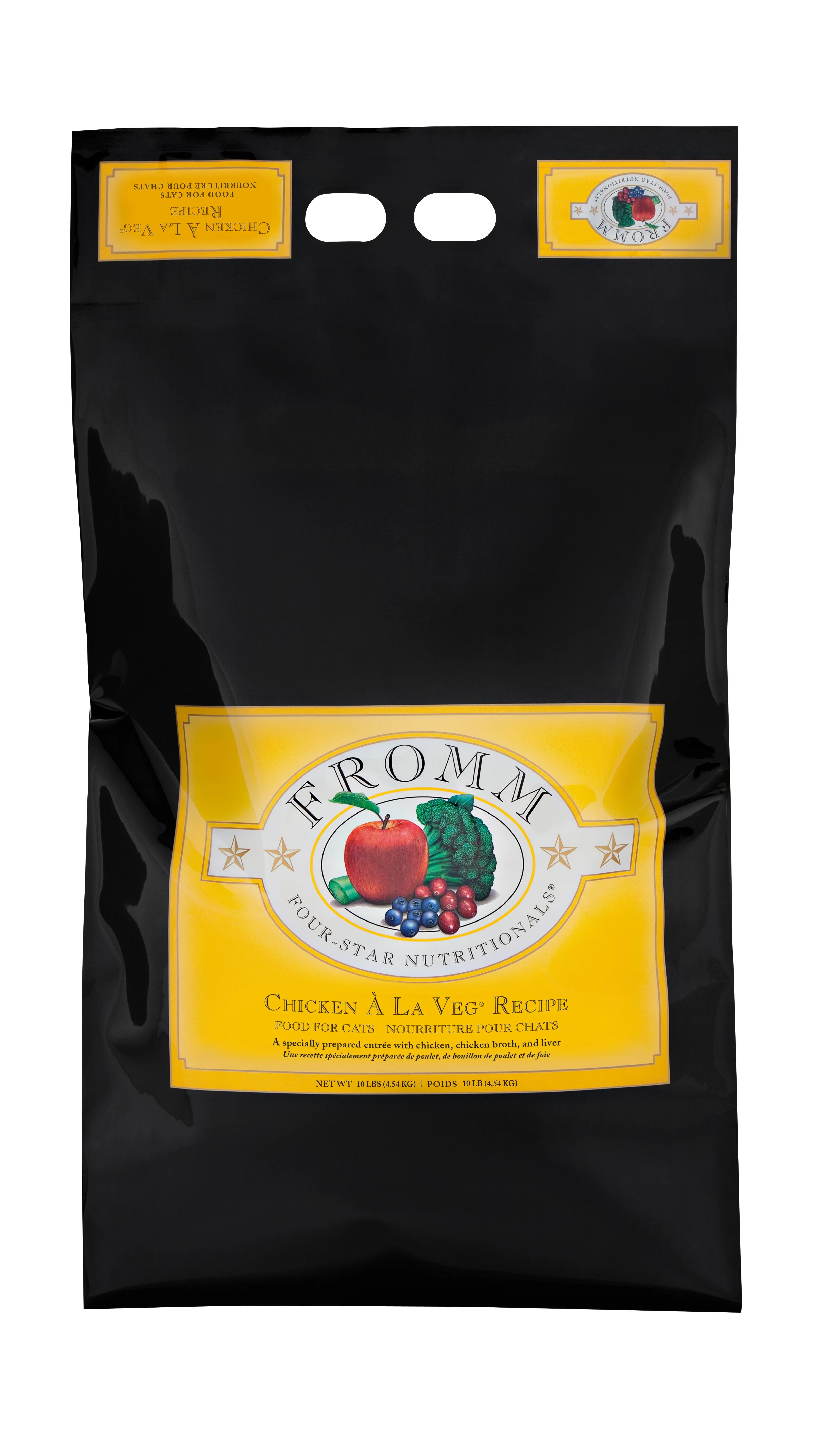 Fromm Four-Star Nutritionals® Chicken À La Veg® Food for Cats 10 lb - Image 1