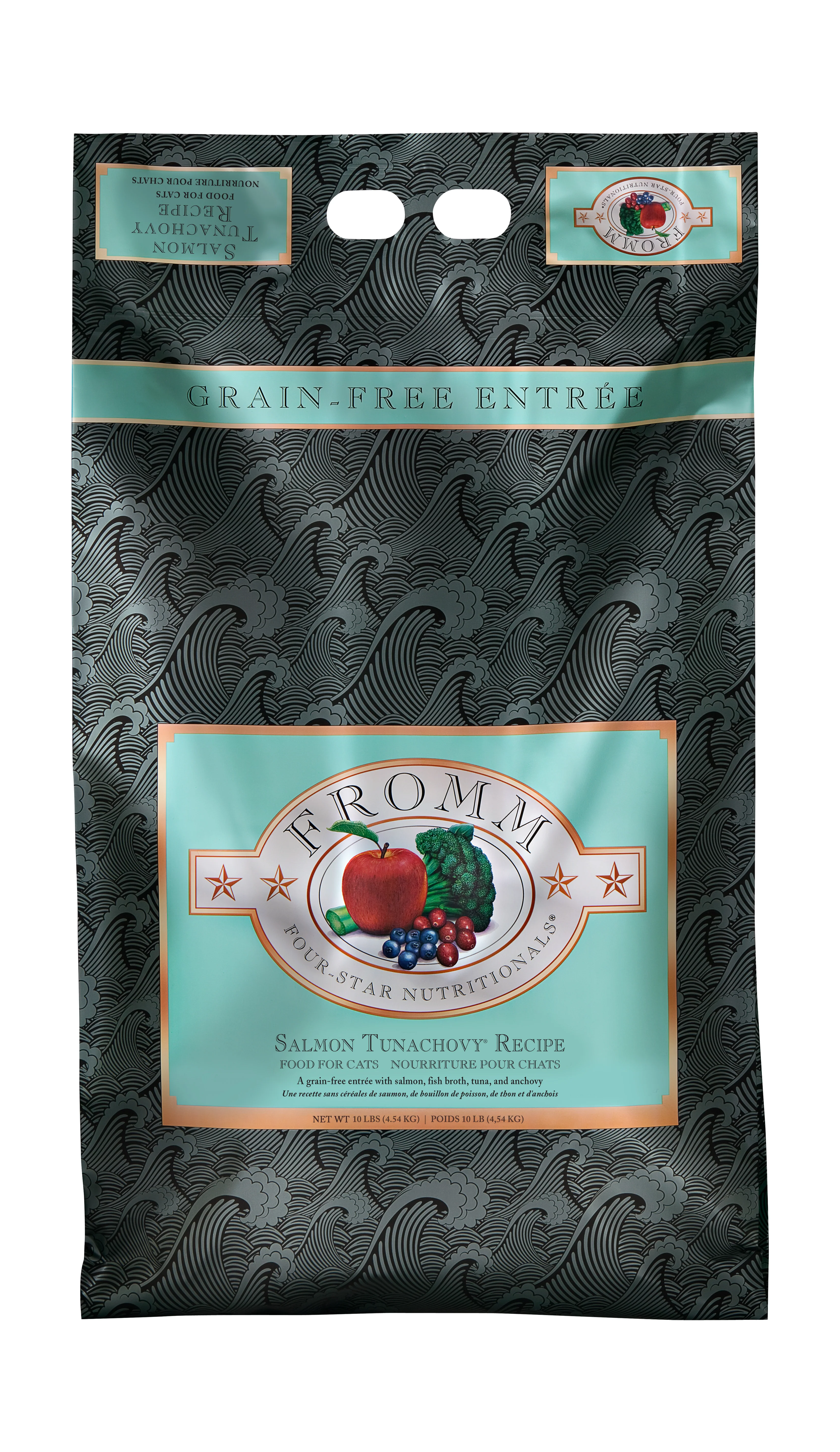 Fromm Four-Star Nutritionals® Salmon Tunachovy® Food for Cats  10 lb - Image 1