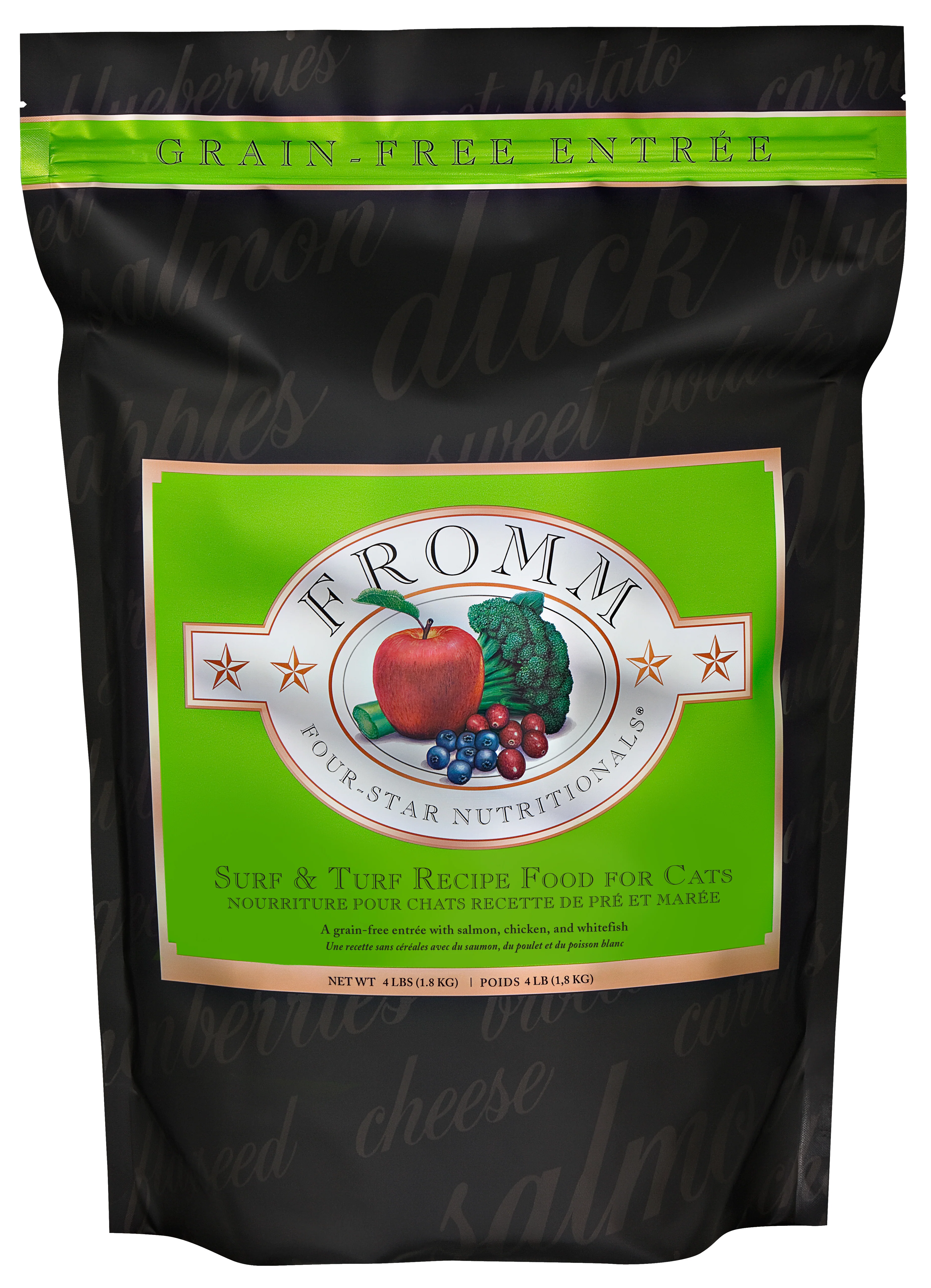 Fromm Four-Star Nutritionals® Surf & Turf Food for Cats 4 lb - Image 1