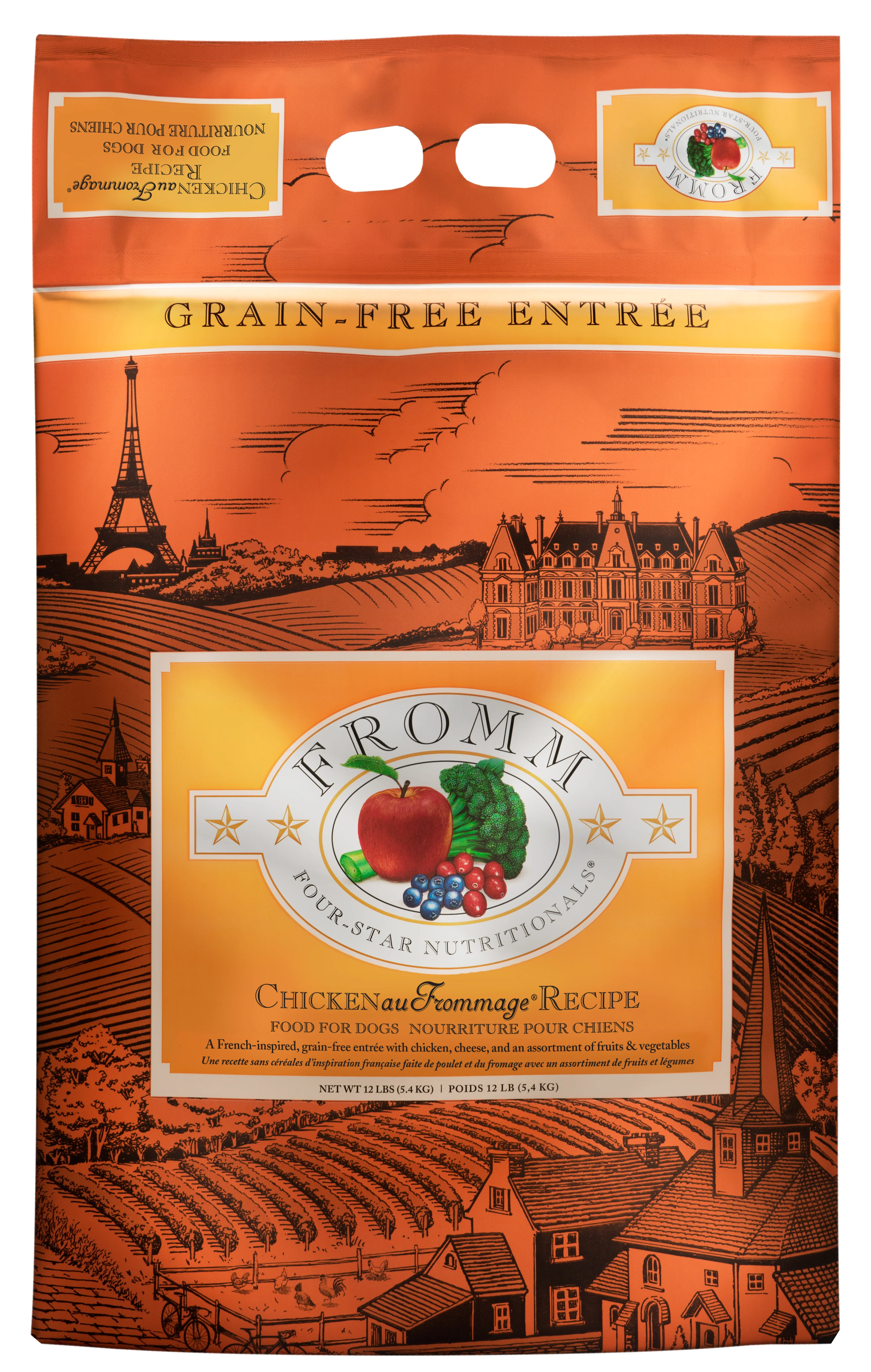 Fromm Four-Star Nutritionals® Chicken au Frommage® Recipe Food for Dogs 12 lb - Image 1
