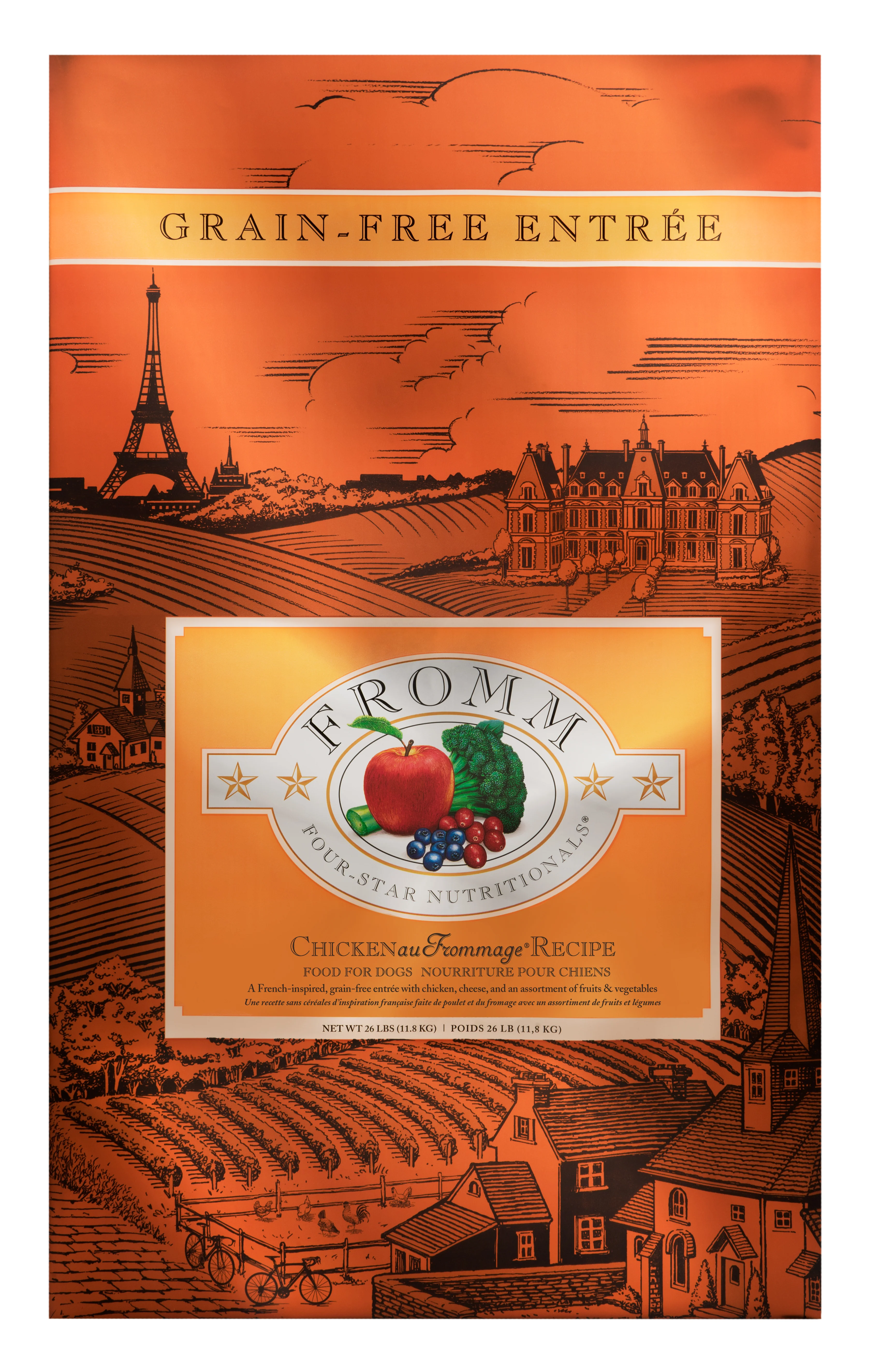 Fromm Four-Star Nutritionals® Chicken au Frommage® Recipe Food for Dogs 26 lb - Image 1