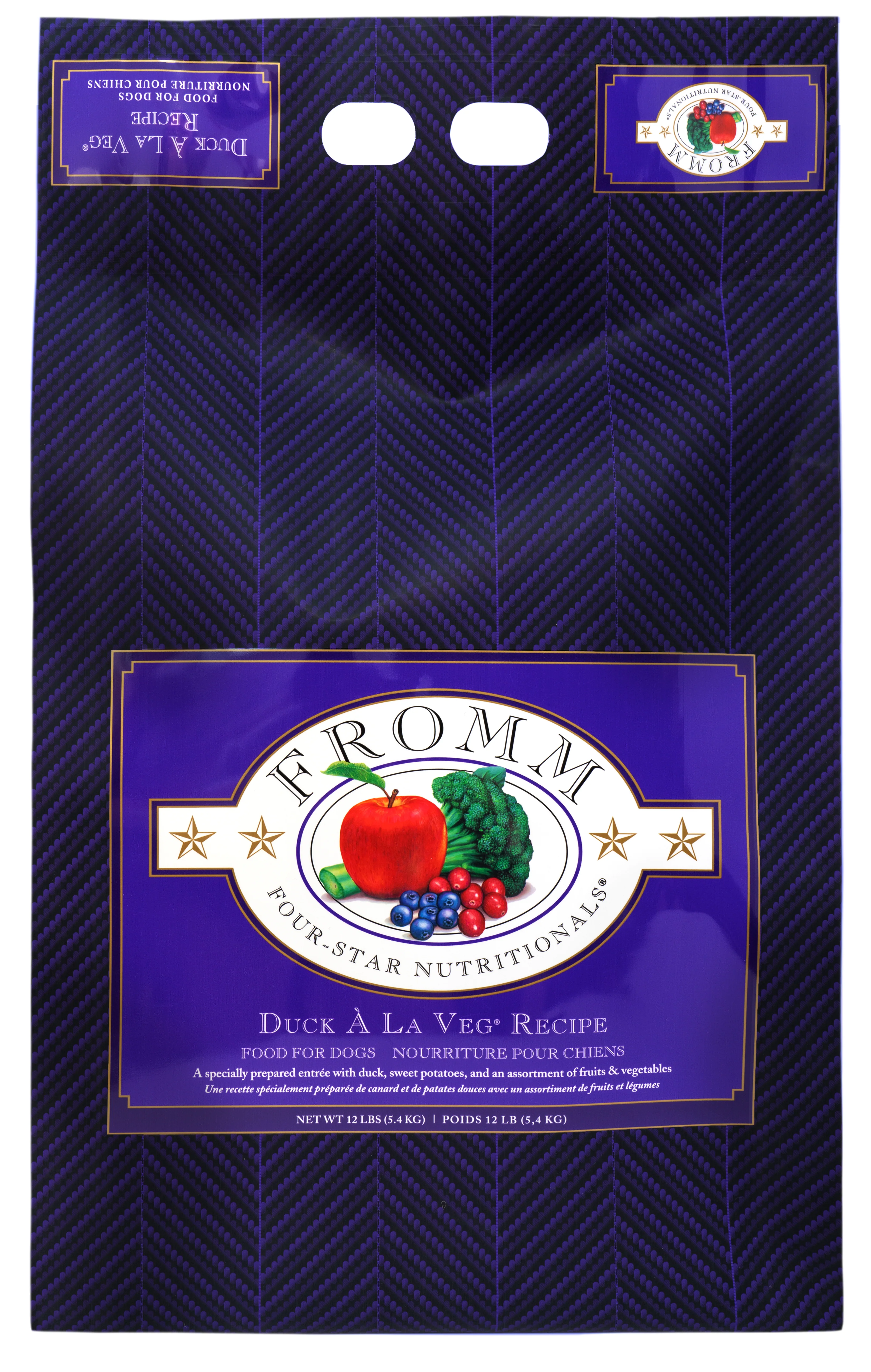 Fromm Four-Star Nutritionals®  Duck  À La Veg® Recipe Food for Dogs 12 lb - Image 1