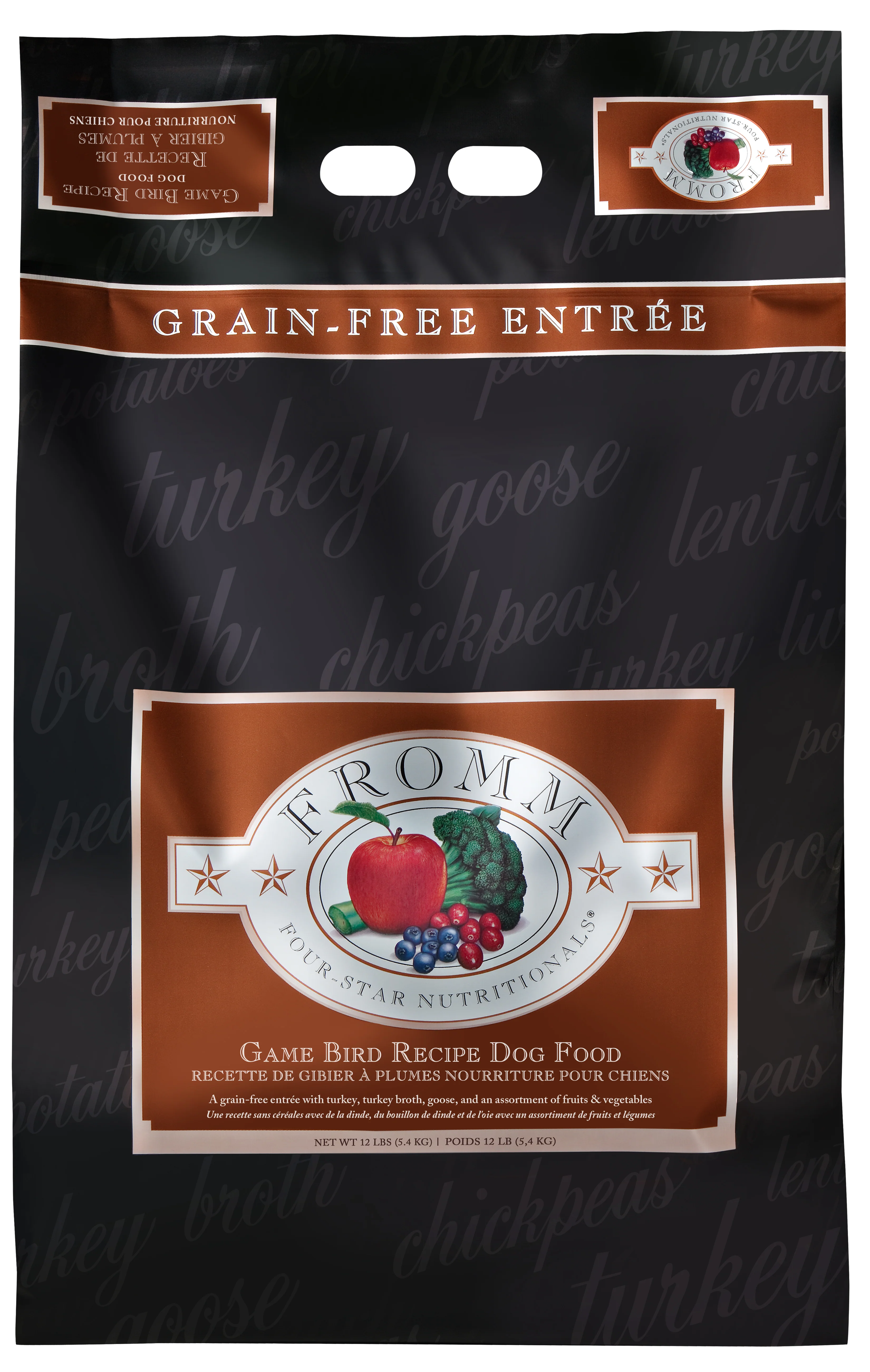 Fromm Four-Star Nutritionals®  Game Bird Recipe Dog Food 12 lb - Image 1