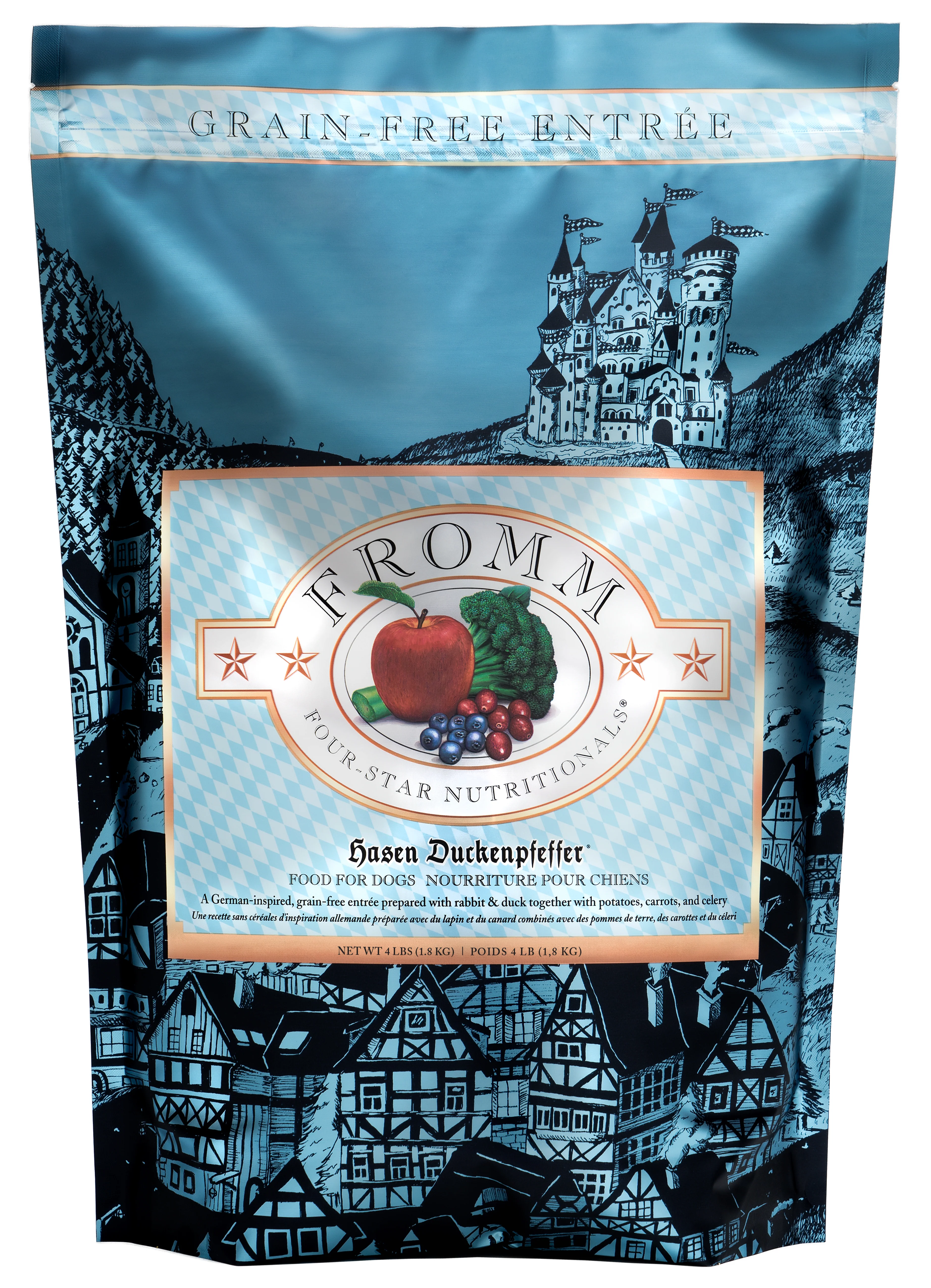 Fromm Four-Star Nutritionals®  Hasen Duckenpfeffer® Food for Dogs 4 lb - Image 1