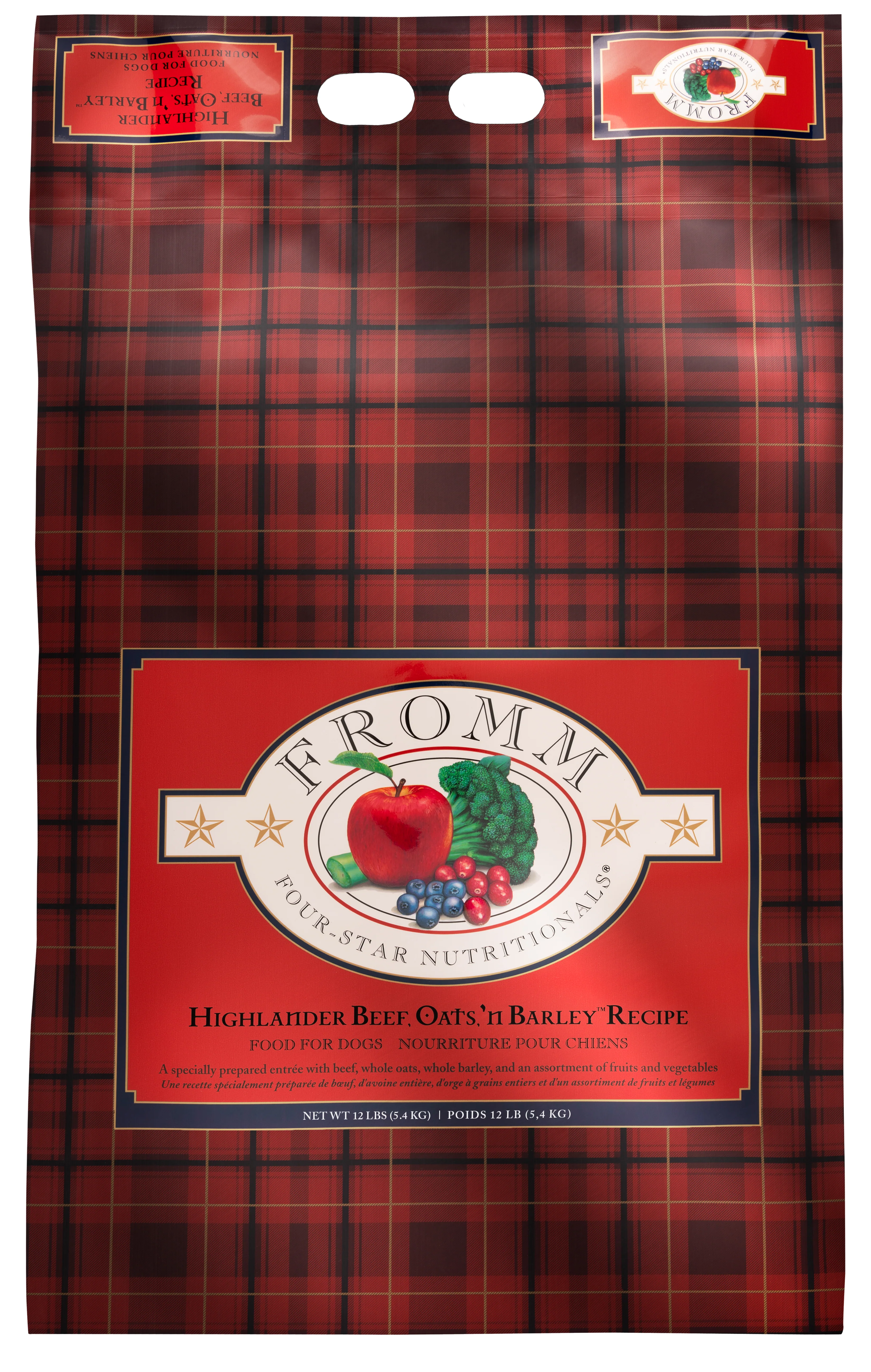 Fromm Four-Star Nutritionals® Highlander Beef, Oats, 