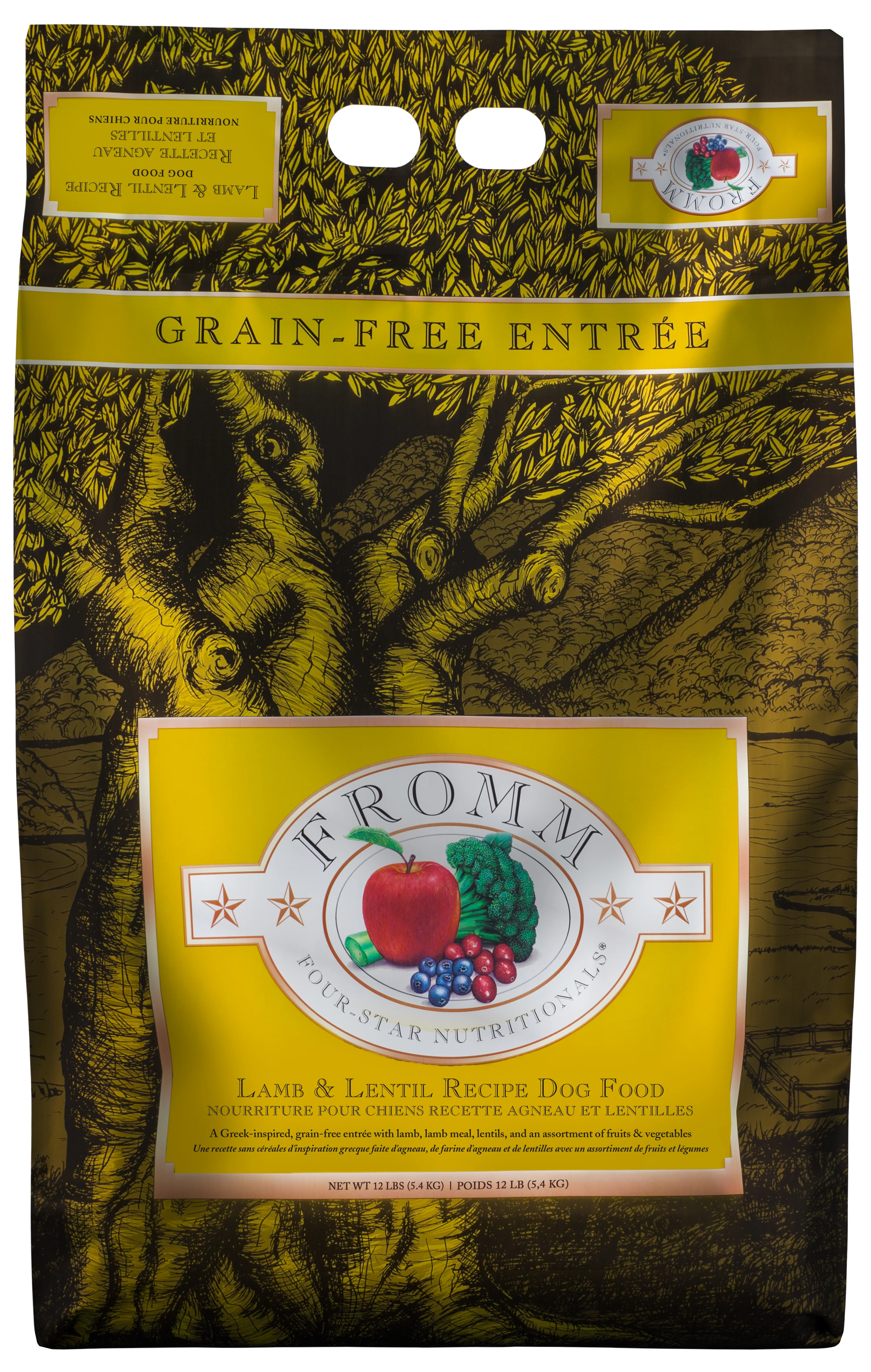 Fromm Four-Star Nutritionals®  Lamb & Lentil Recipe Dog Food 12 lb - Image 1