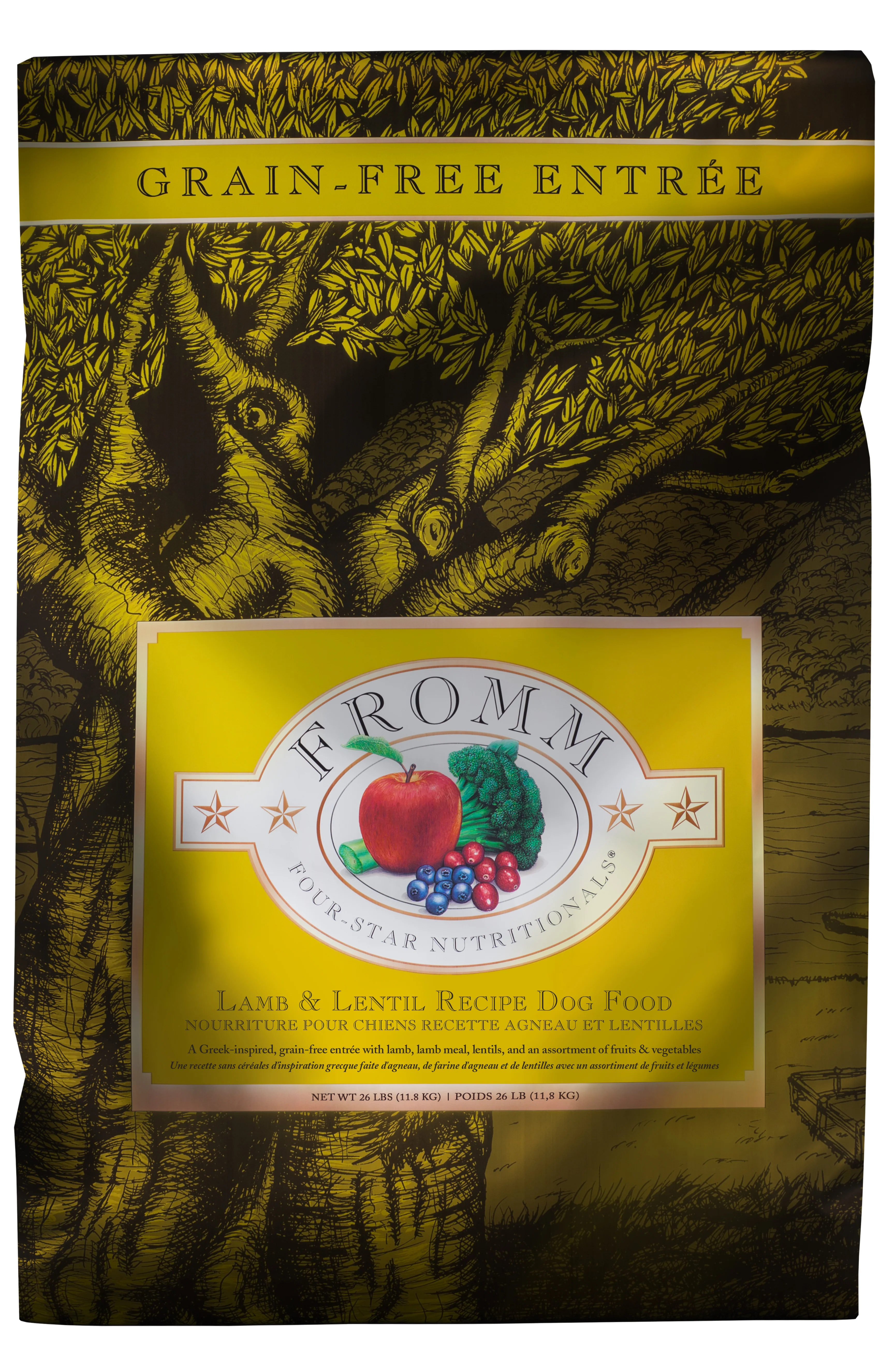Fromm Four-Star Nutritionals®  Lamb & Lentil Recipe Dog Food 26 lb - Image 1