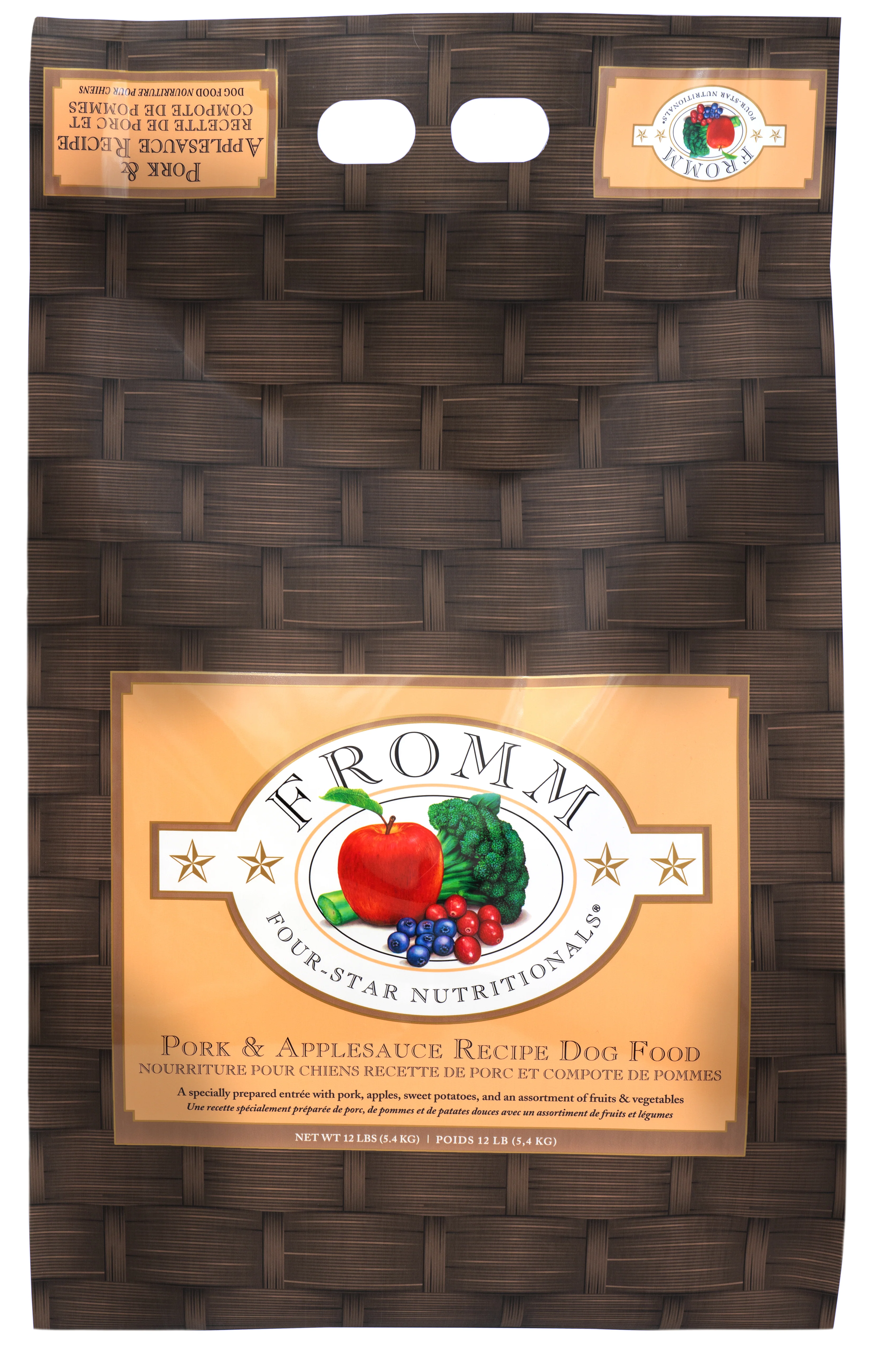 Fromm Four-Star Nutritionals® Pork & Applesauce Formula Dog Food 12 lb - Image 1